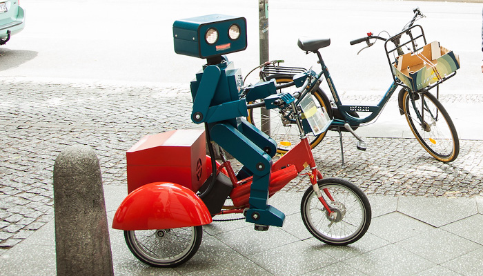 Walk-Akt • Hugo der sprechende Roboter