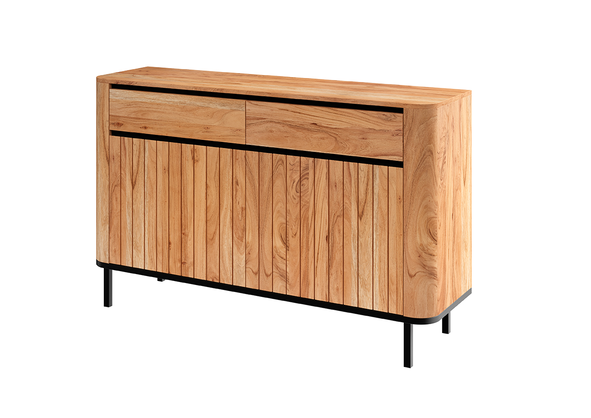 Sideboard, Akazienholz,  ca.143cm breit - MyStyle 1009