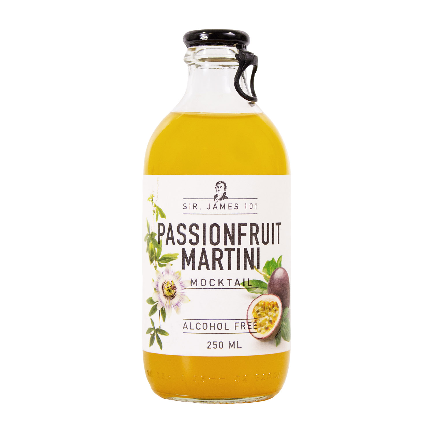 Sir. James 101 Passionfruit Martini Mocktail - alkoholfrei, ca. 0,25l