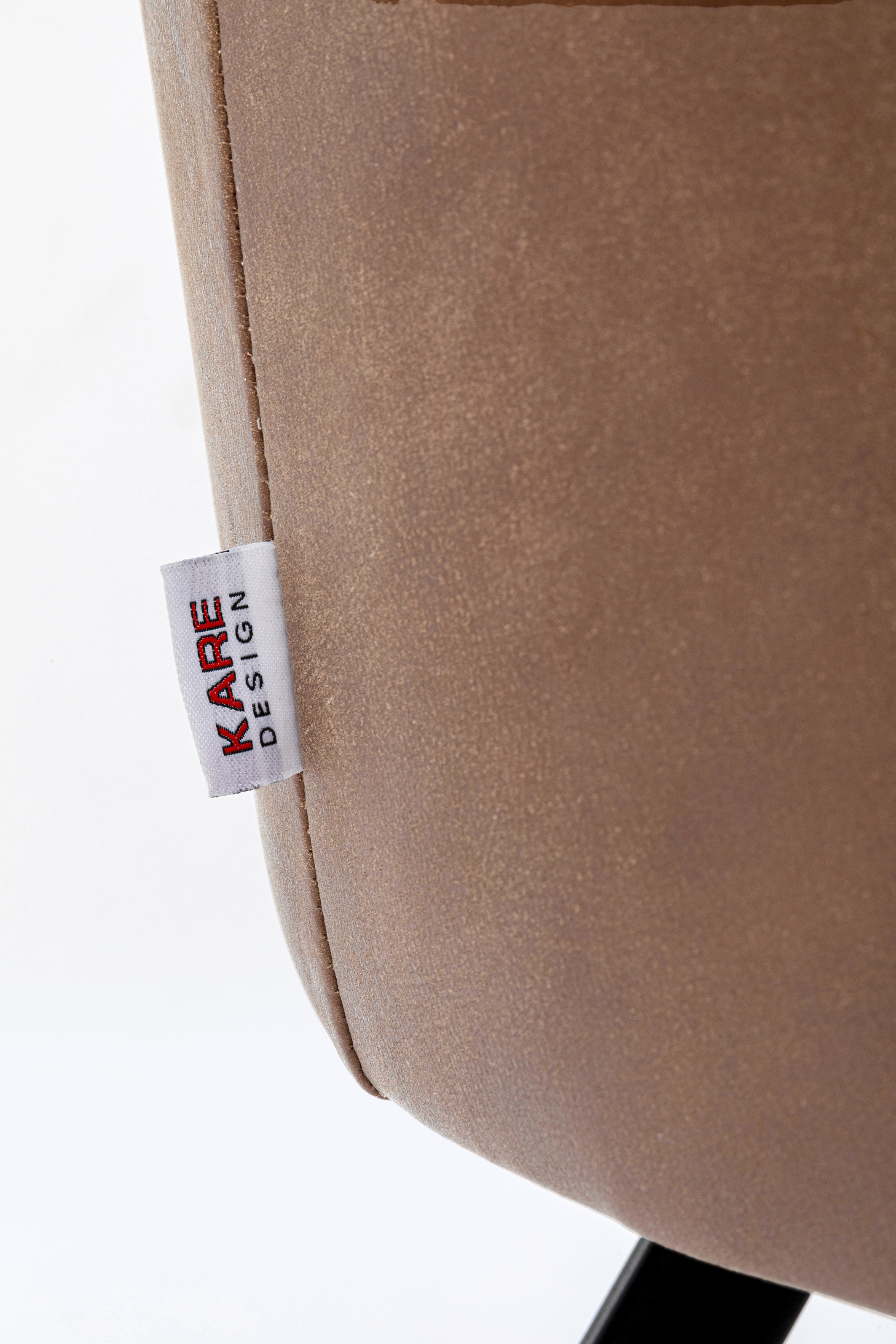 Drehstuhl mit Armlehnen Coco, braun - Coco