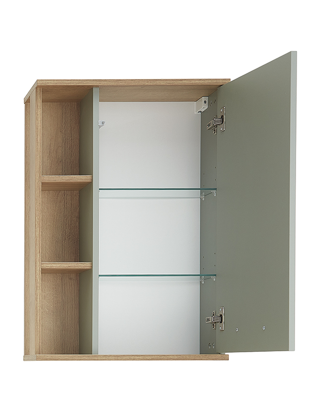 Wandschrank, Salbei/Eiche, 1 Tür - QUICKSET - 963