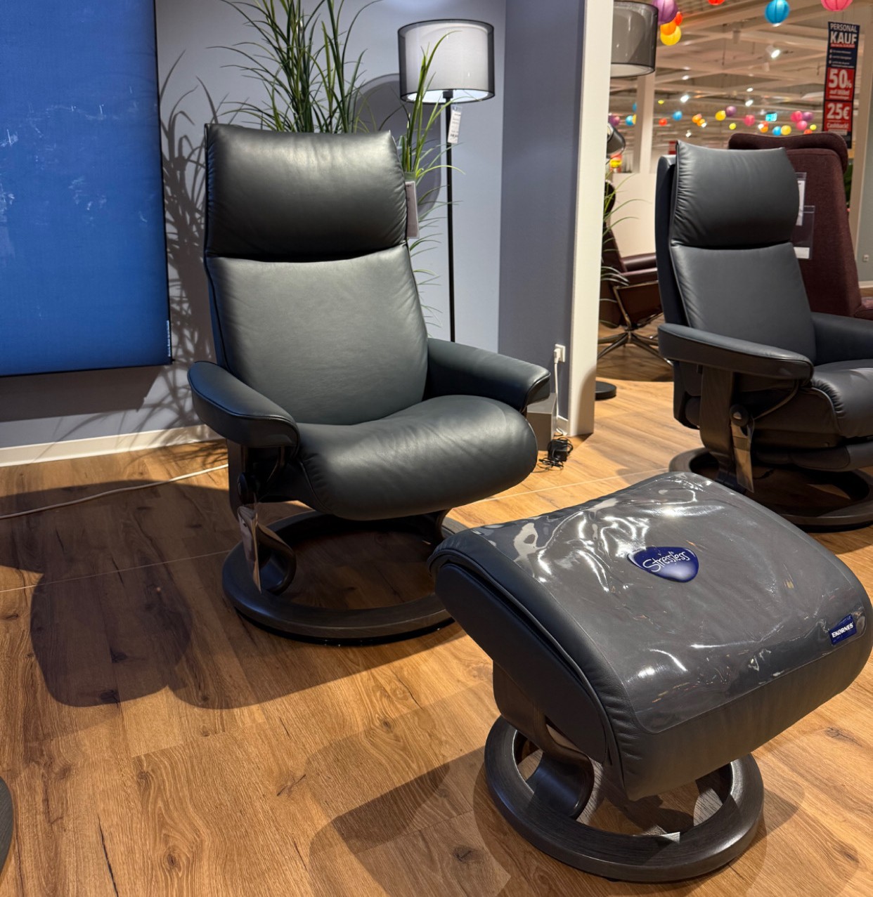 Sessel mit Hocker Aura - Aura
