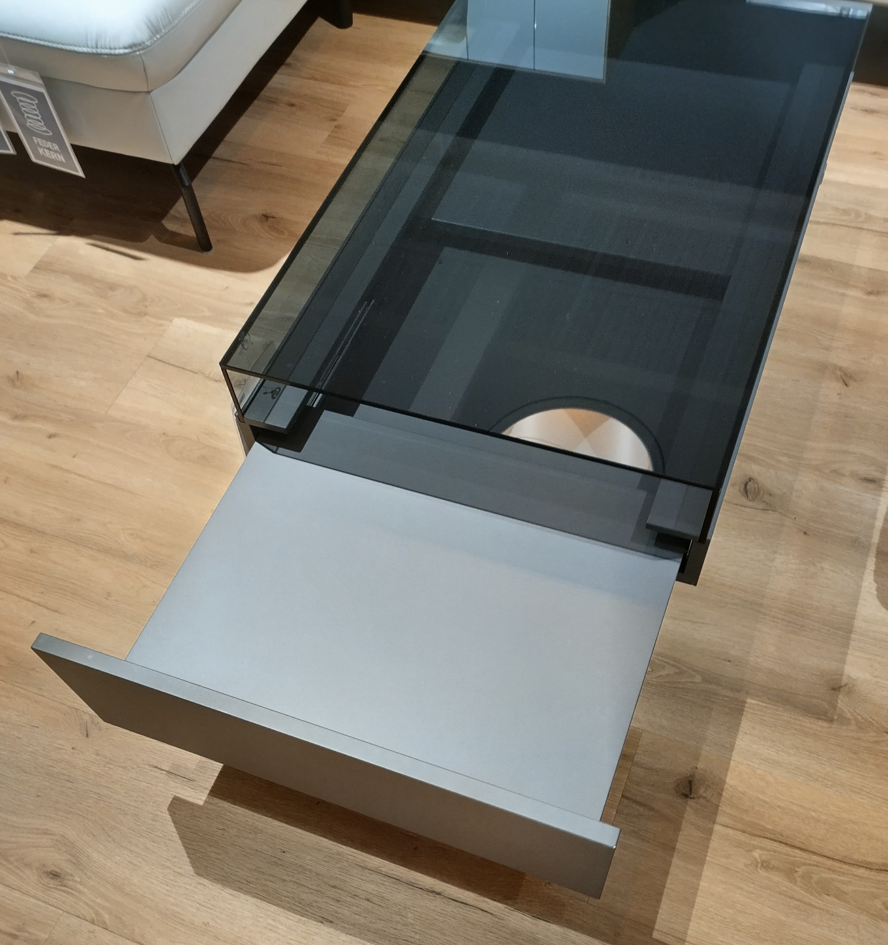 Couchtisch, Schiefergrau Lack - LS 977821