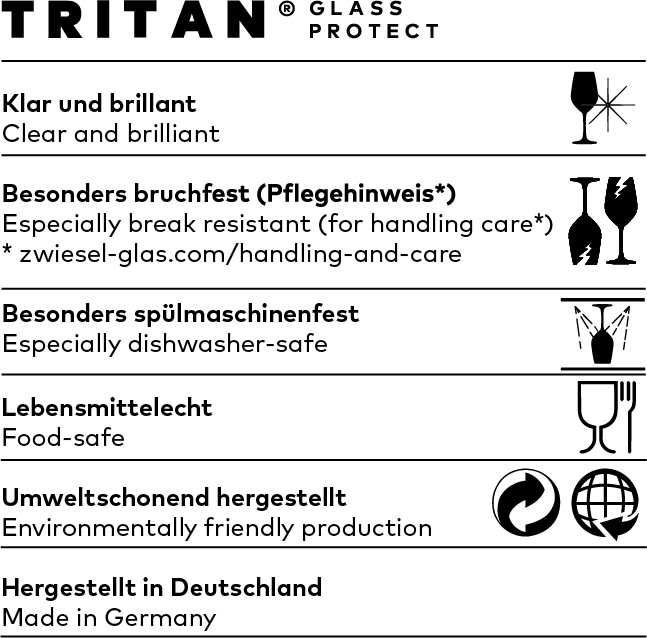 Gläserset, 8-er - Vivid Senses