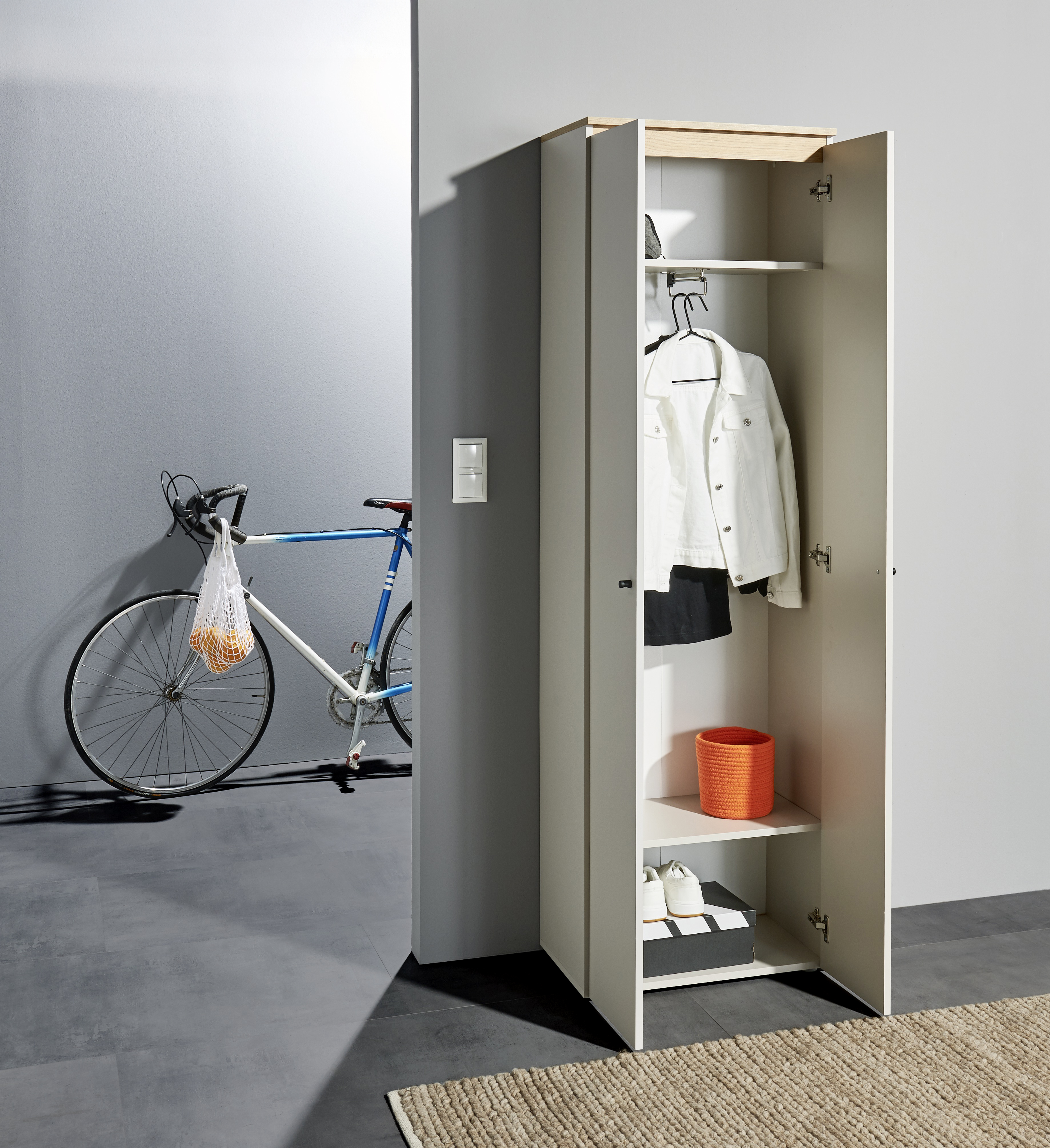 Garderobenschrank, Kaschmir Dekor - MyStyle 6012