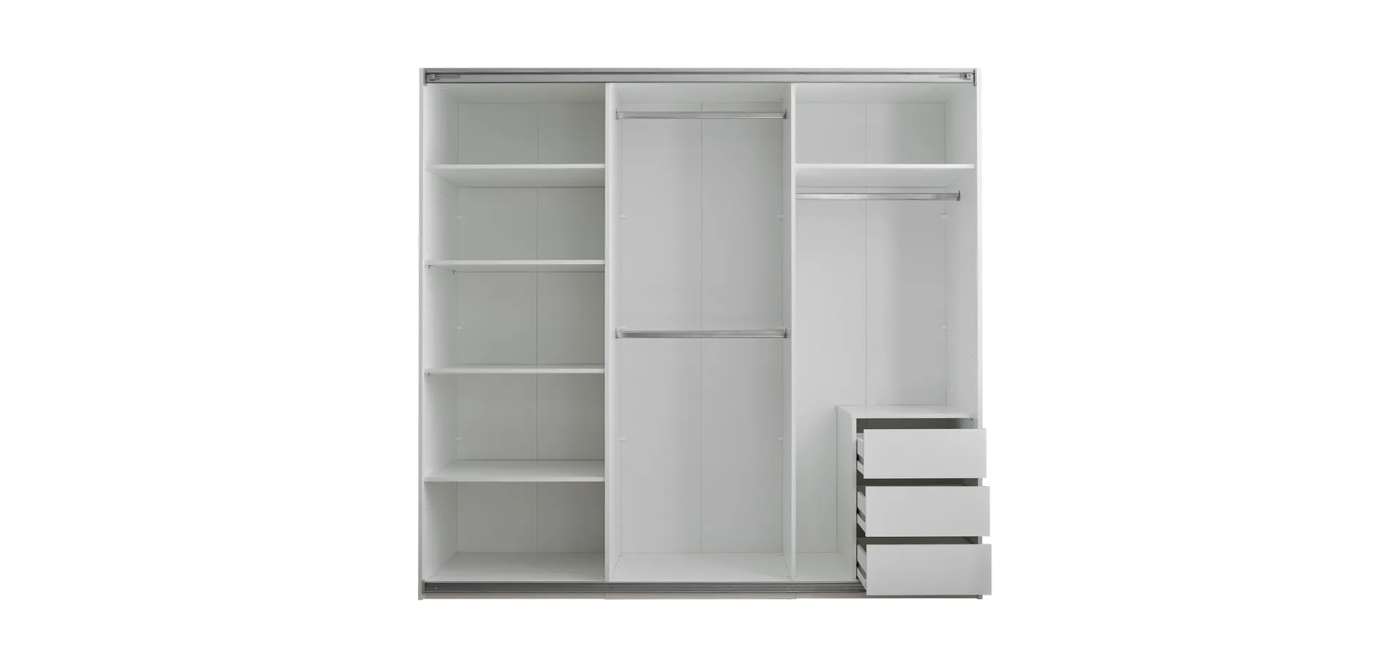 Schwebetürenschrank, weiß - MyStyle 3056 Schwebetürenschrank, weiß - MyStyle 3056