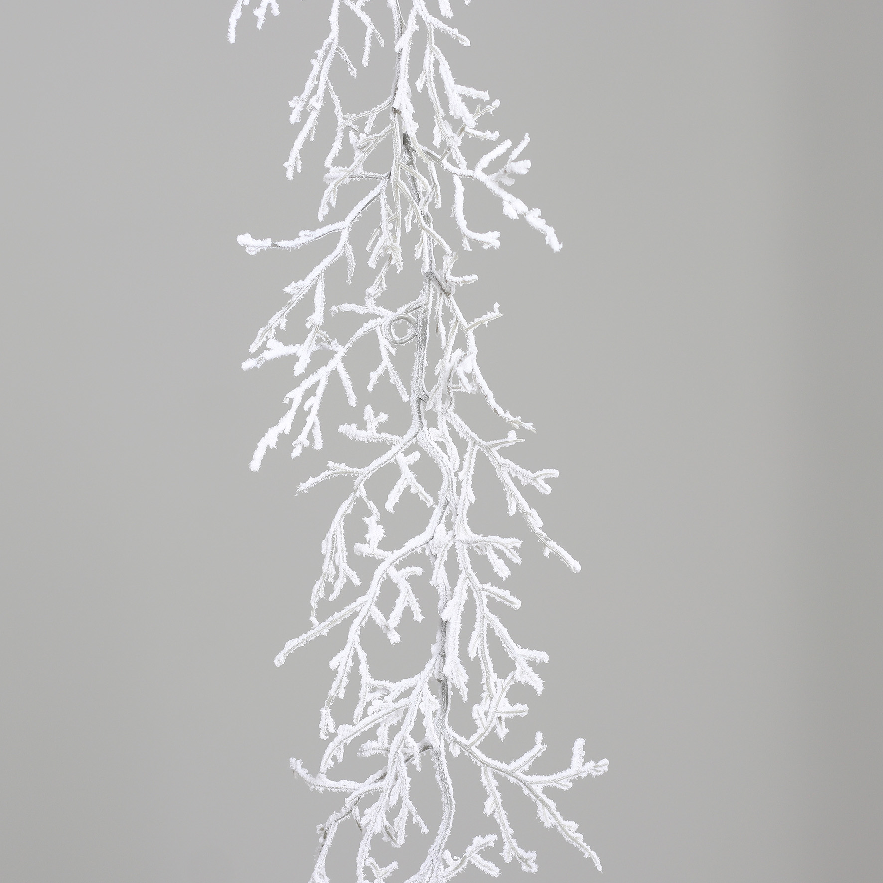 Deko Zweig Girlande - 120 cm, weiß