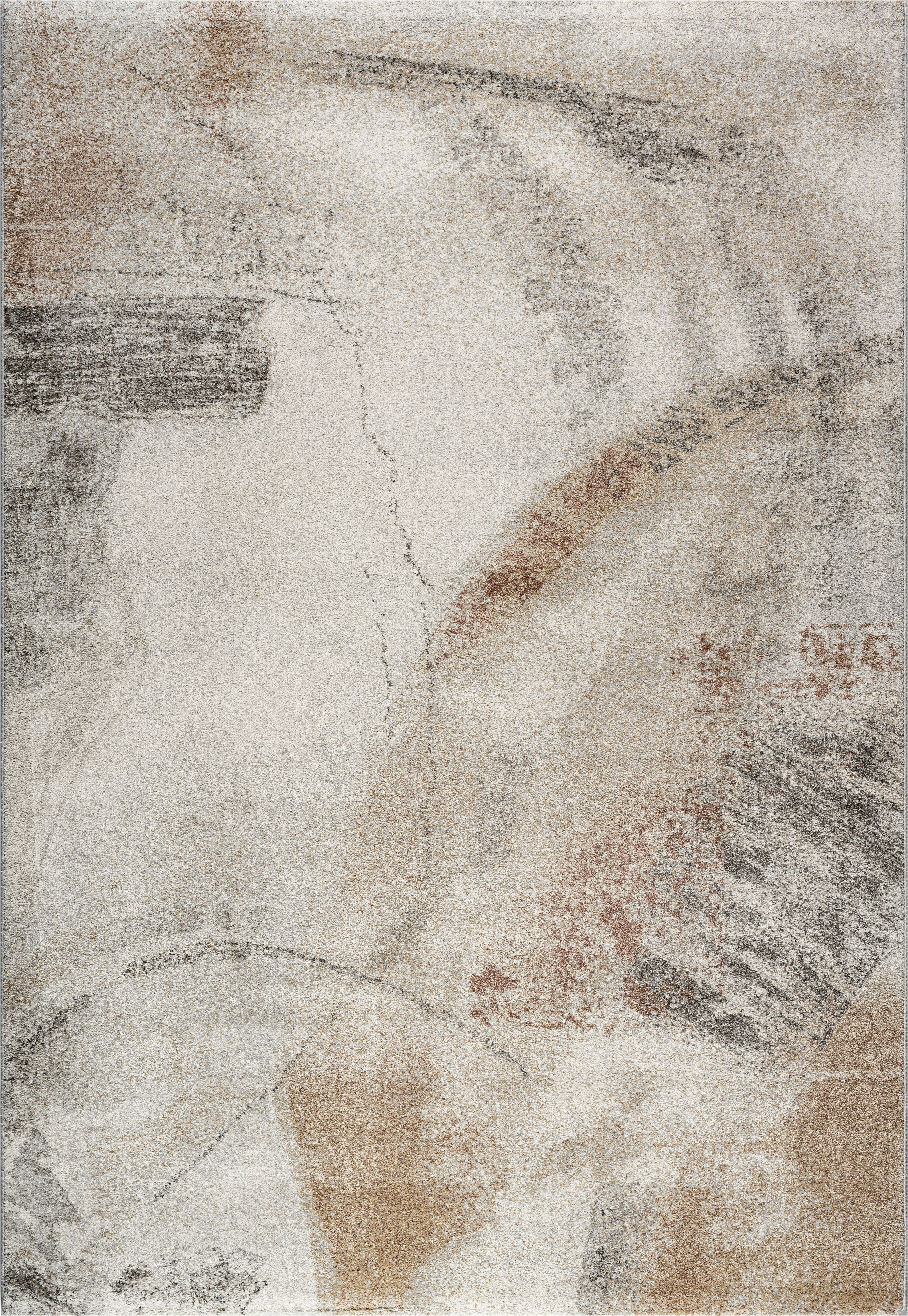 Webteppich, braun, 160x230 cm, rechteckig - Radison