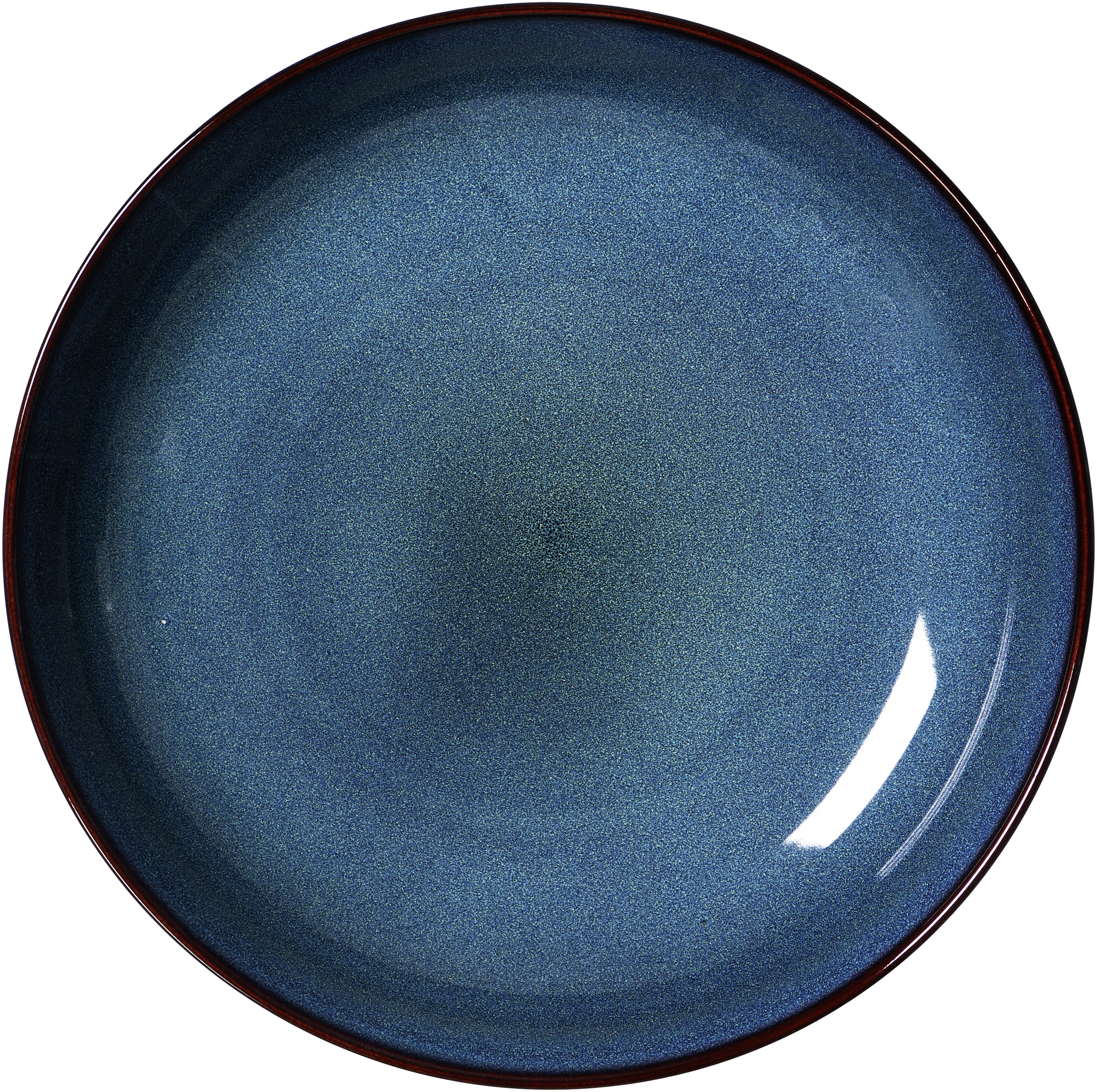 Suppenteller Bali - steinzeug, blau, 23cm
