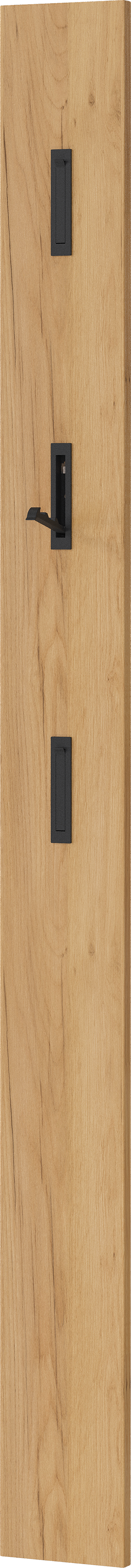 Garderobenpaneel, Eiche Nachbildung - Zubehör