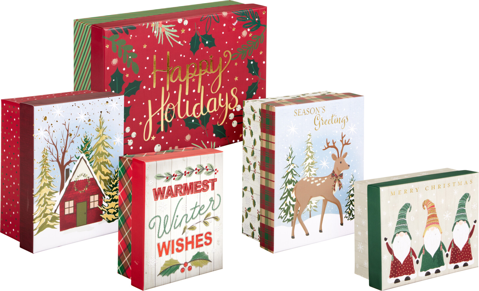 Geschenktüten, 5-er Set - 