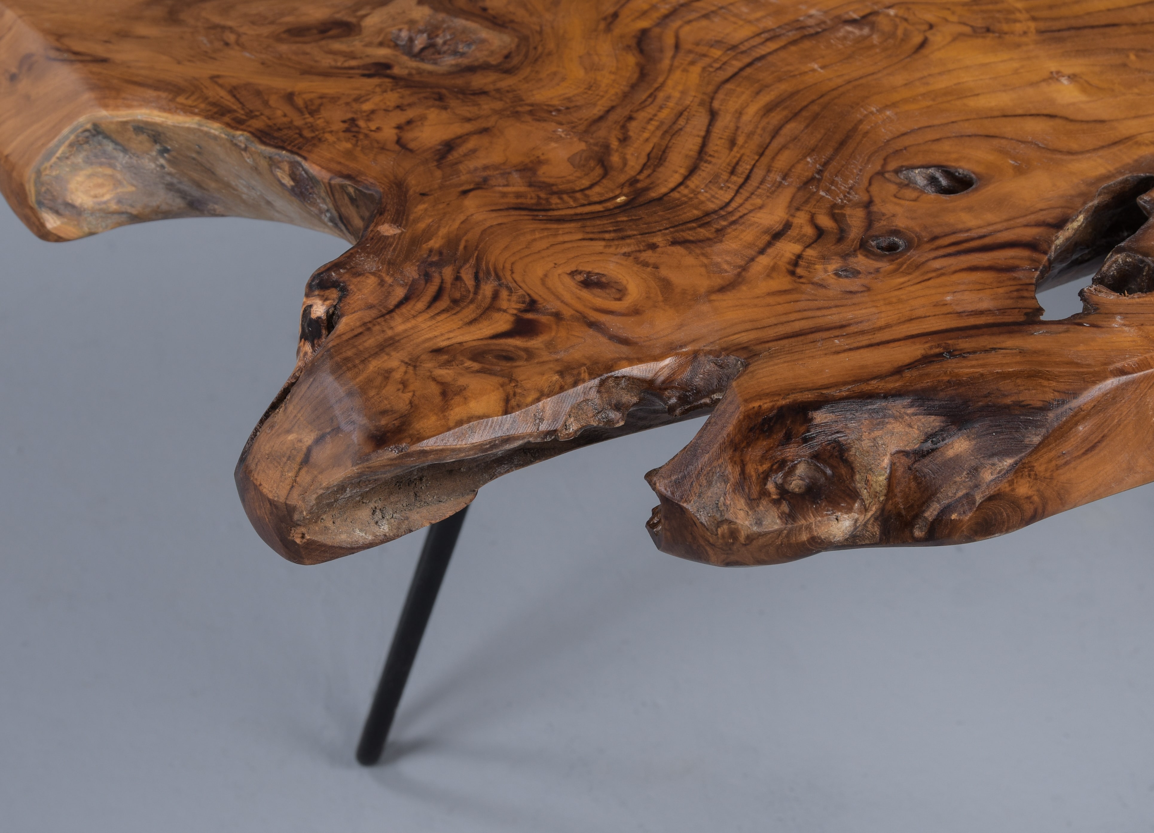 Couchtisch, Teakholz, Unikat, 100 cm - MyTrend335