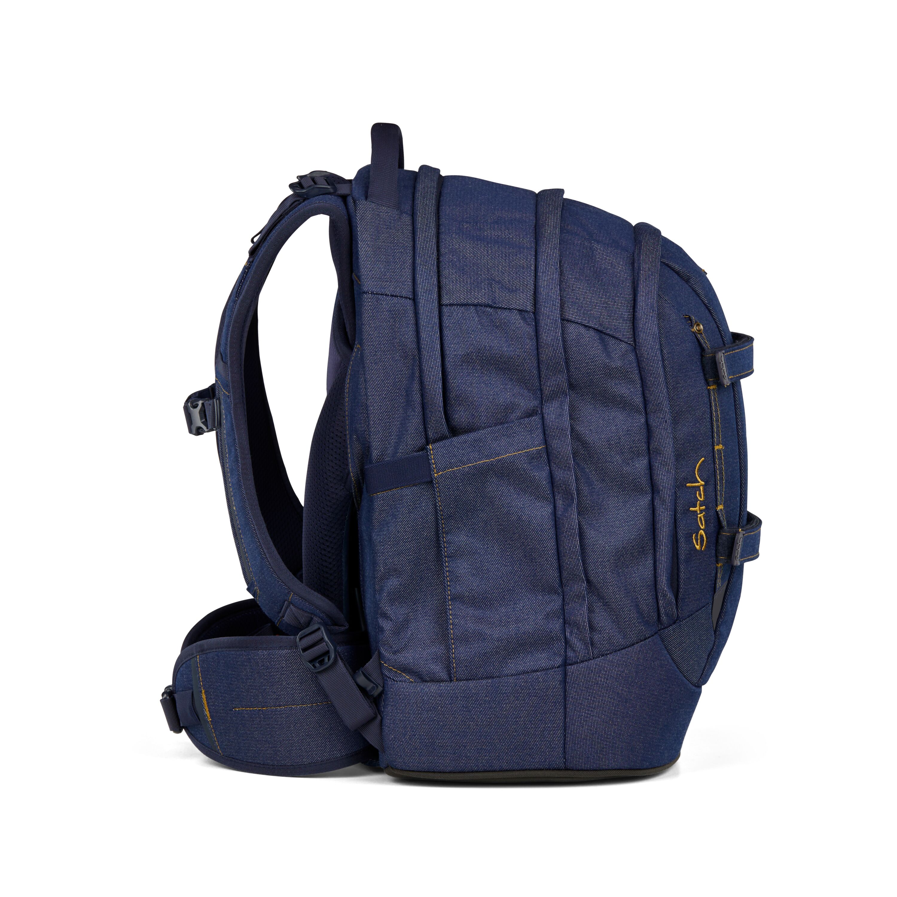 Schulrucksack Set Denim Blue - Satch Pack Set Schulrucksack Set Denim Blue - Satch Pack Set