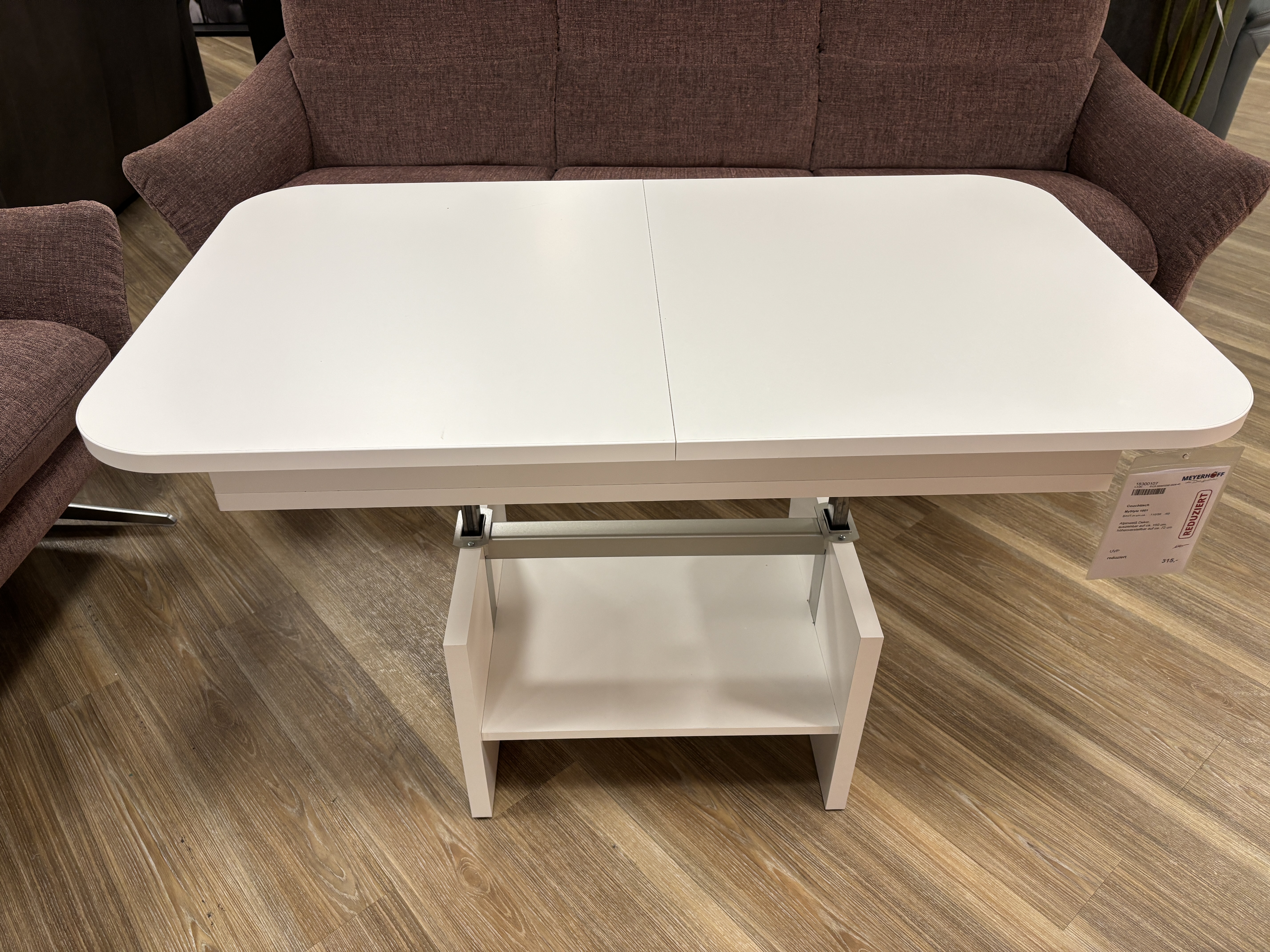 Couchtisch, ausziehbar, höhenverstellbar - MyStyle 1001
