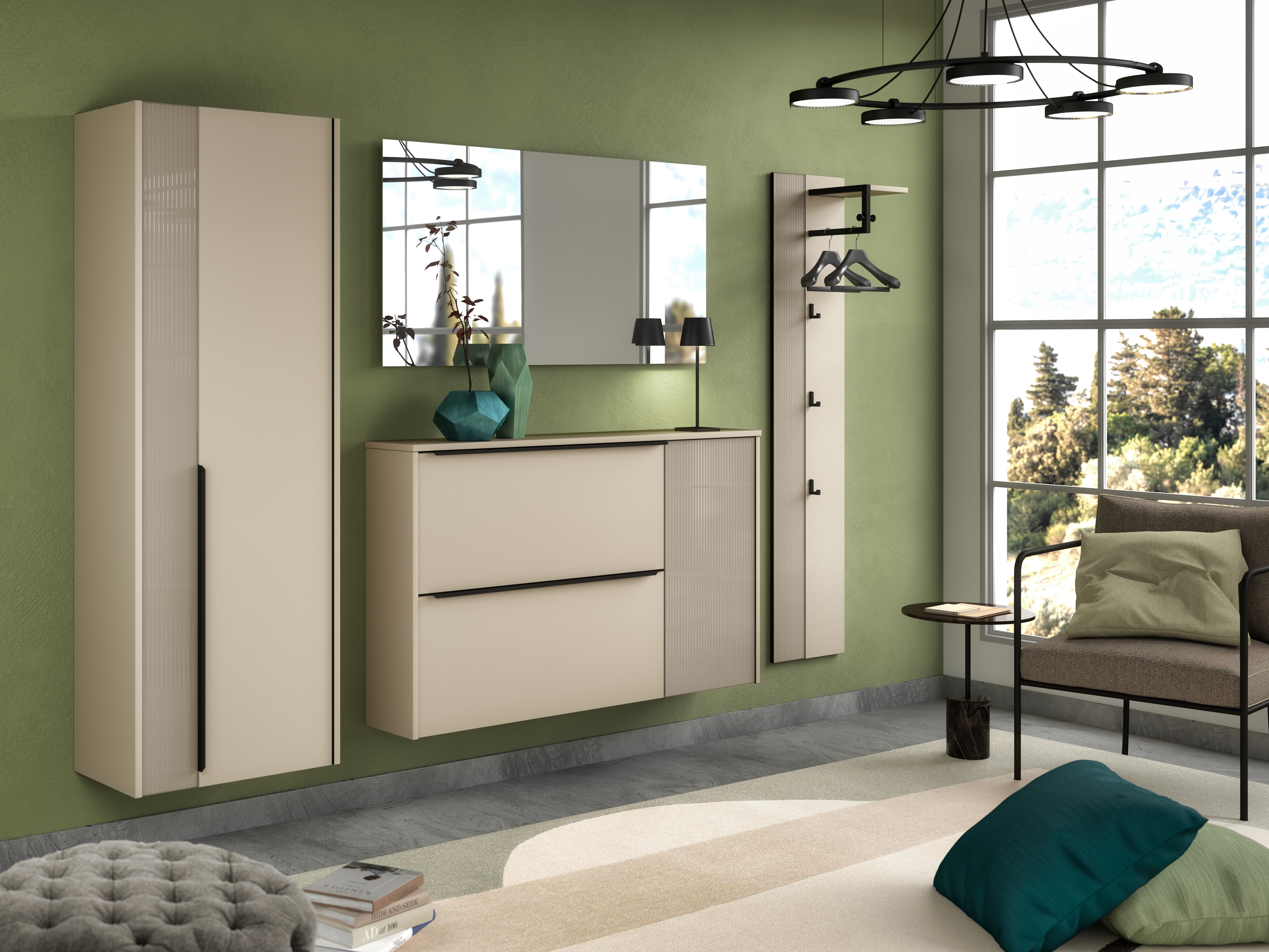 Garderobenkombination, sand matt - MyStyle 6020