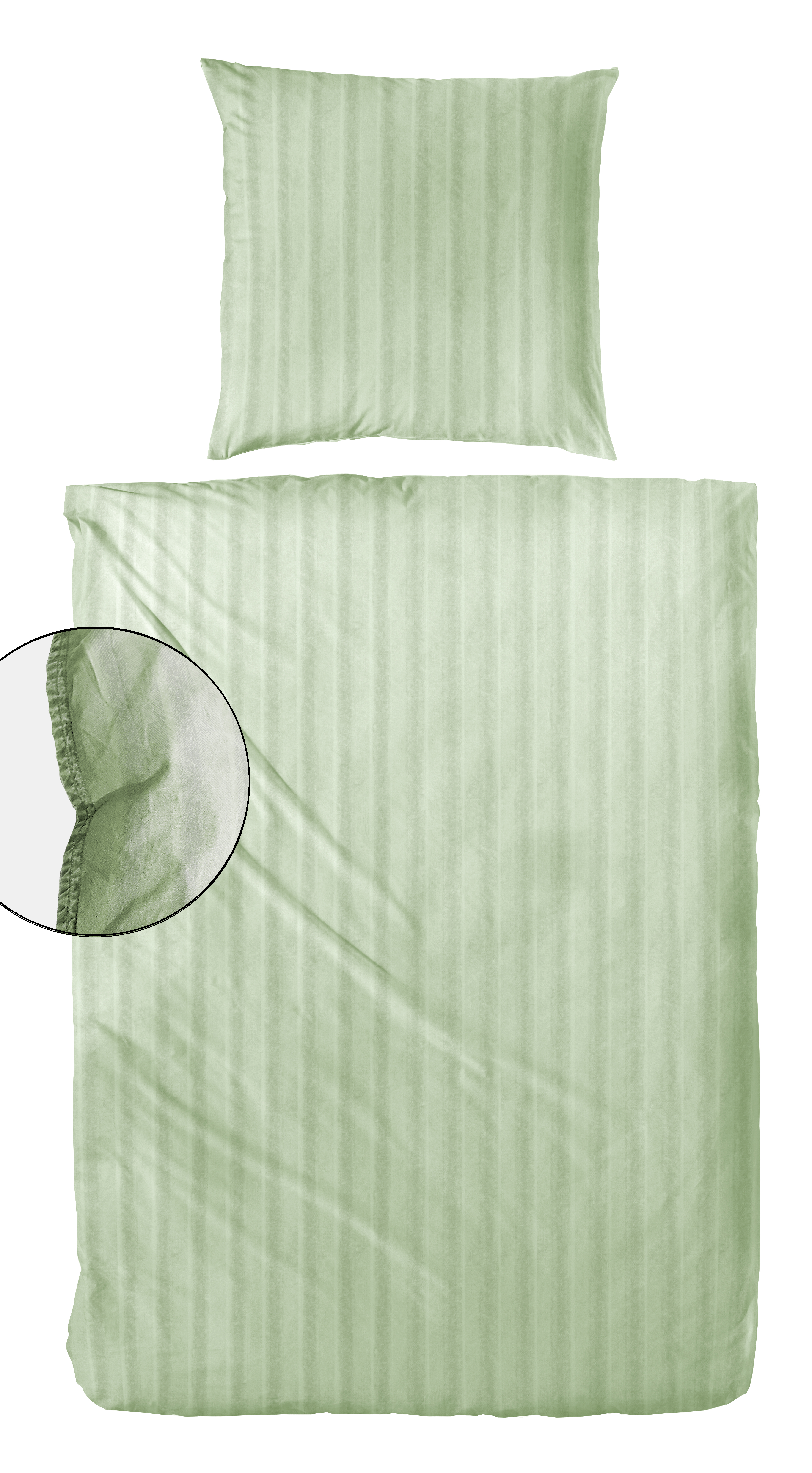 Renforce-Bettwäsche stonewashed Style - 135x200cm