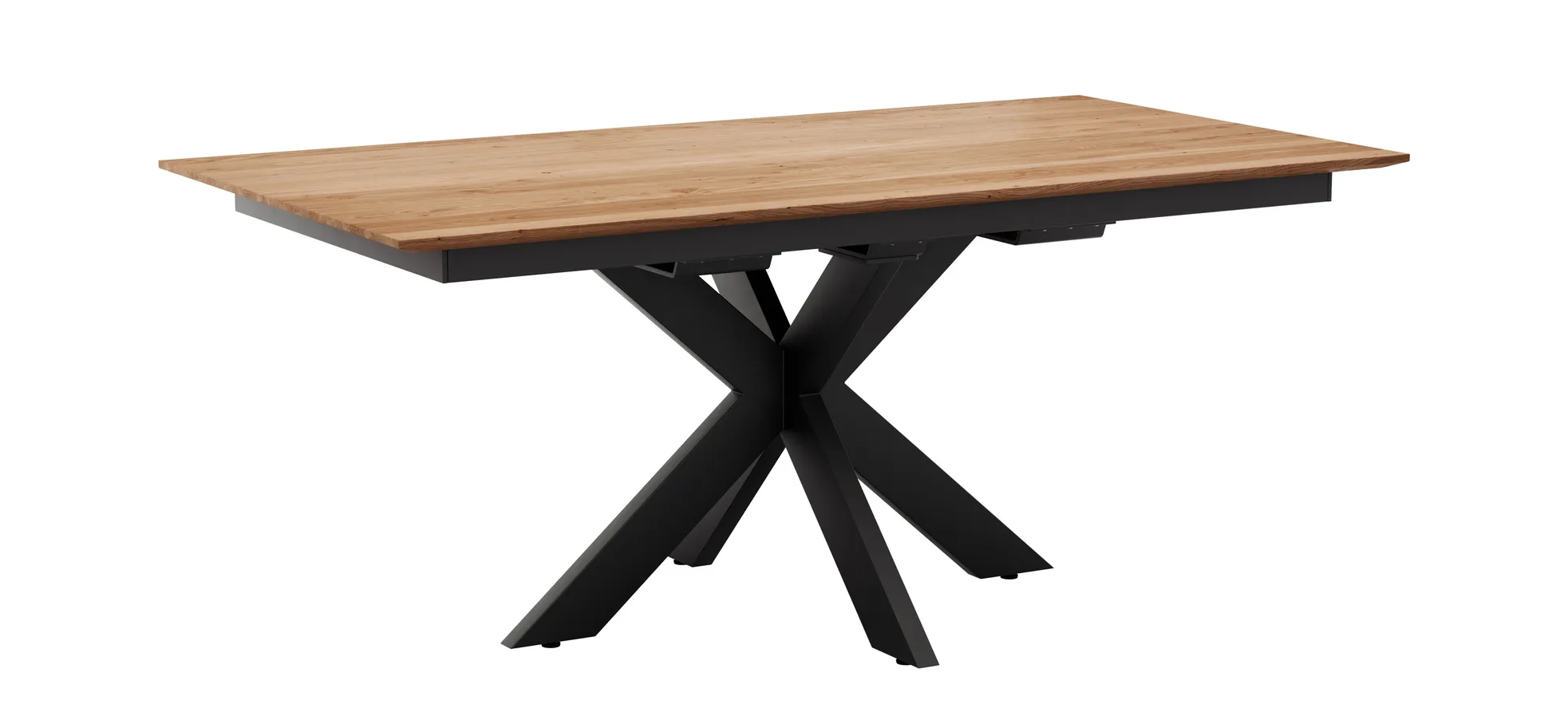 Esstisch, ausziehbar, Wildeiche geölt - Liora