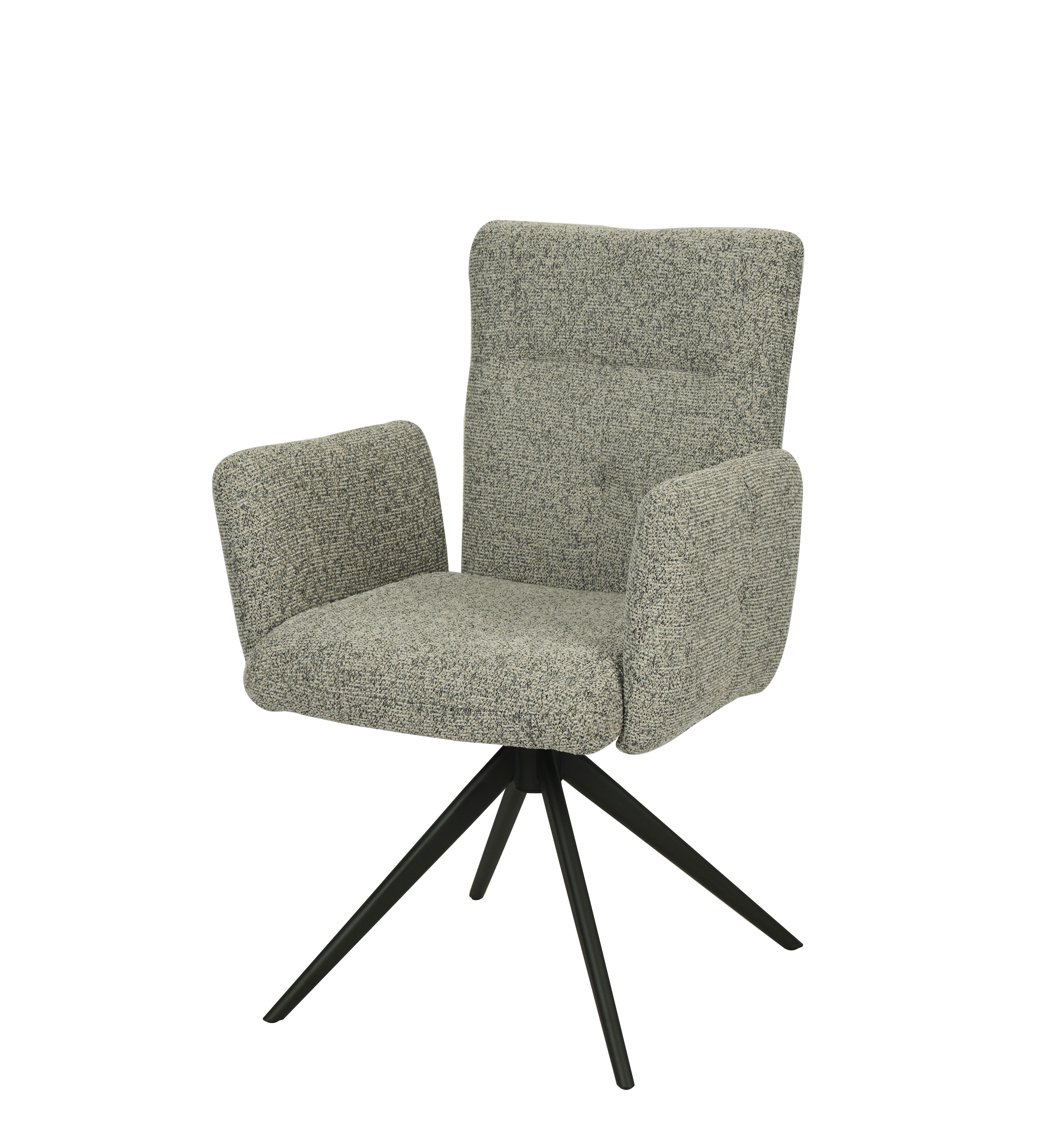 Armlehnstuhl, Stoff schlamm - Mylene