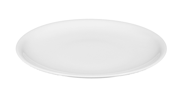 Speiseteller, - Compact UNI 7 weiß