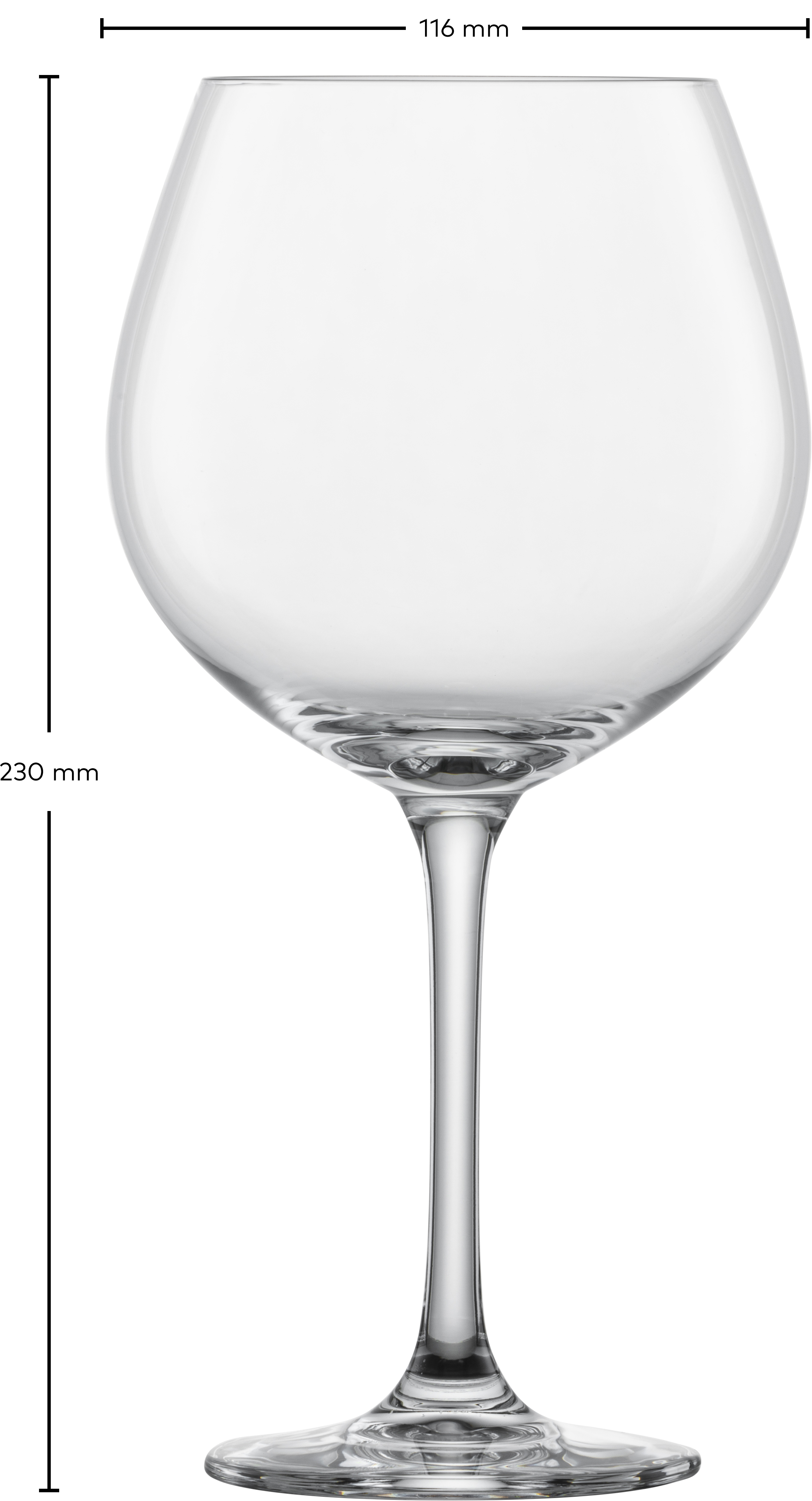 Burgunderpokal CLASSICO - 0,814 ml