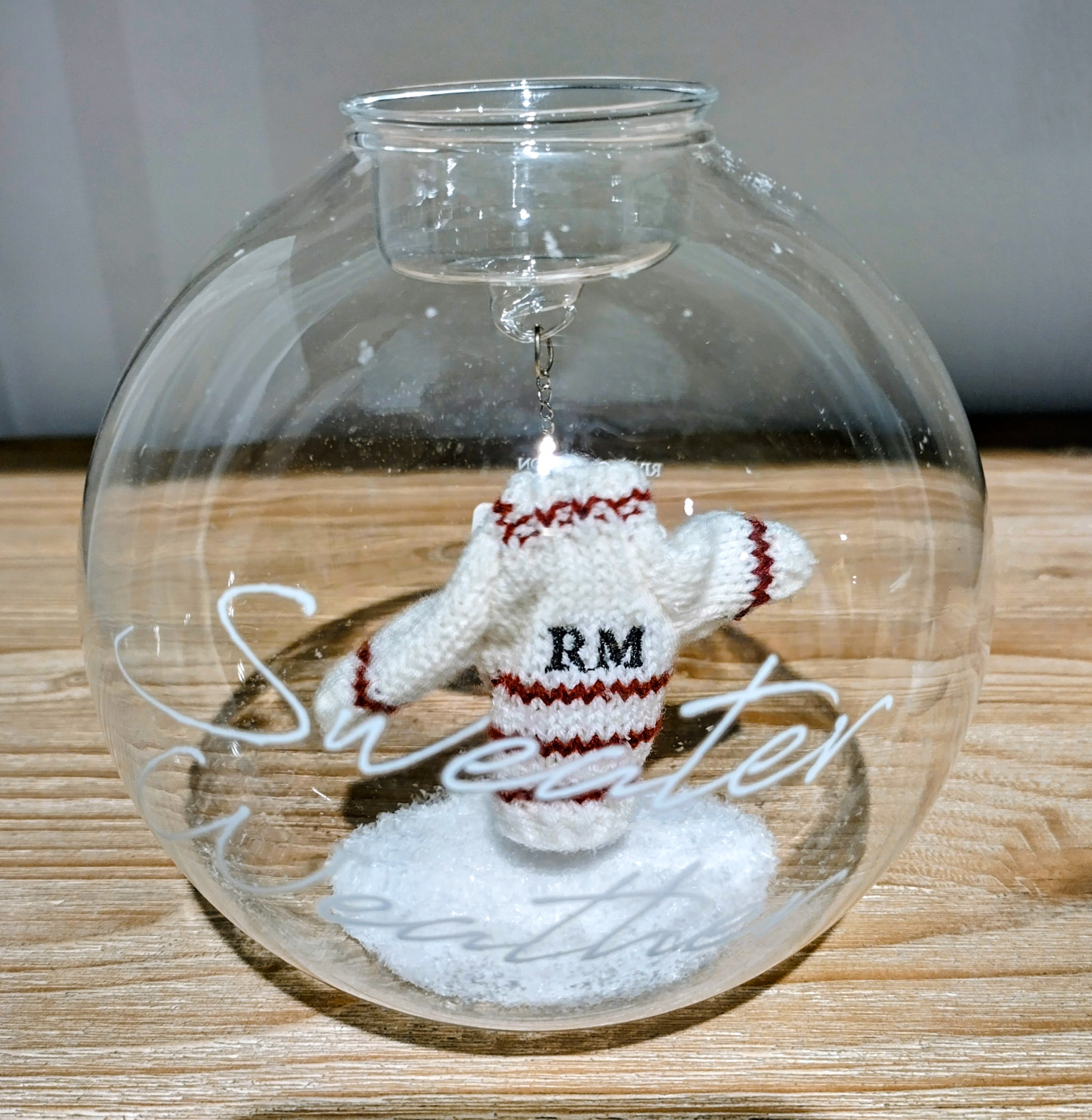 Rivièra Maison X-MAS Teelichthalter - Stay Cosy Sweat