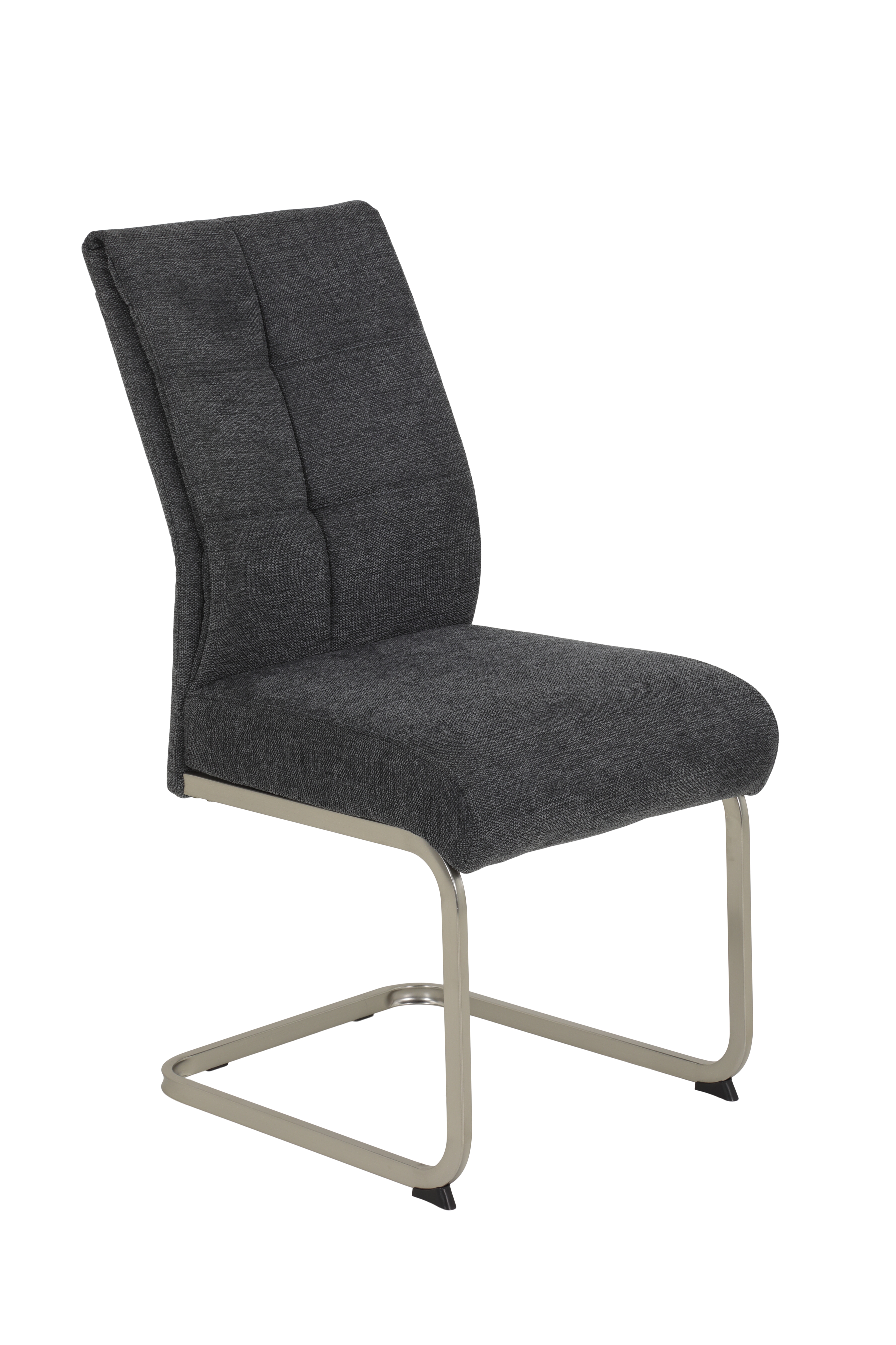 Schwingstuhl, Webstoff anthrazit - HEUSENSTAMM