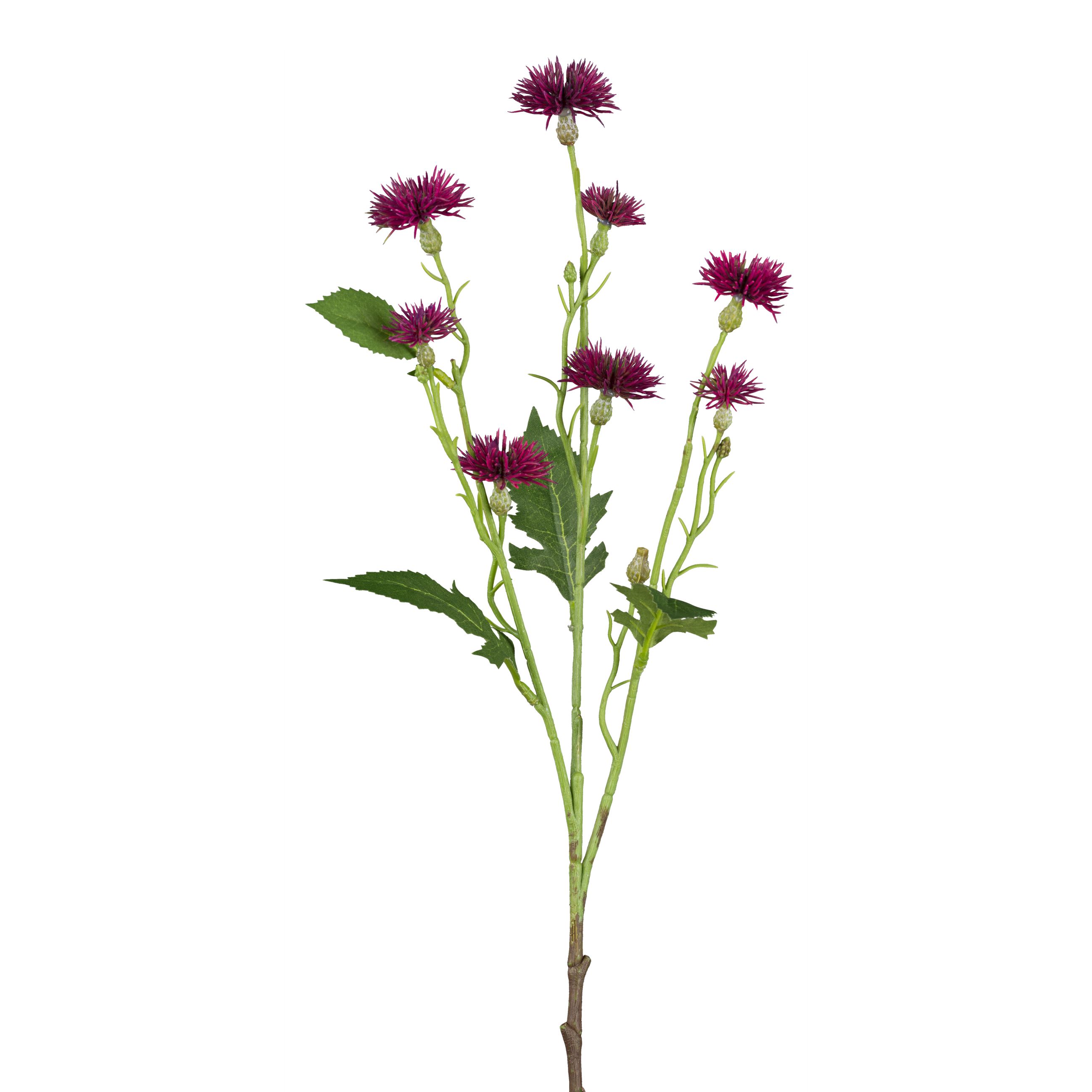 Kunstblume - Kornblumenzweig, 54 cm, lila