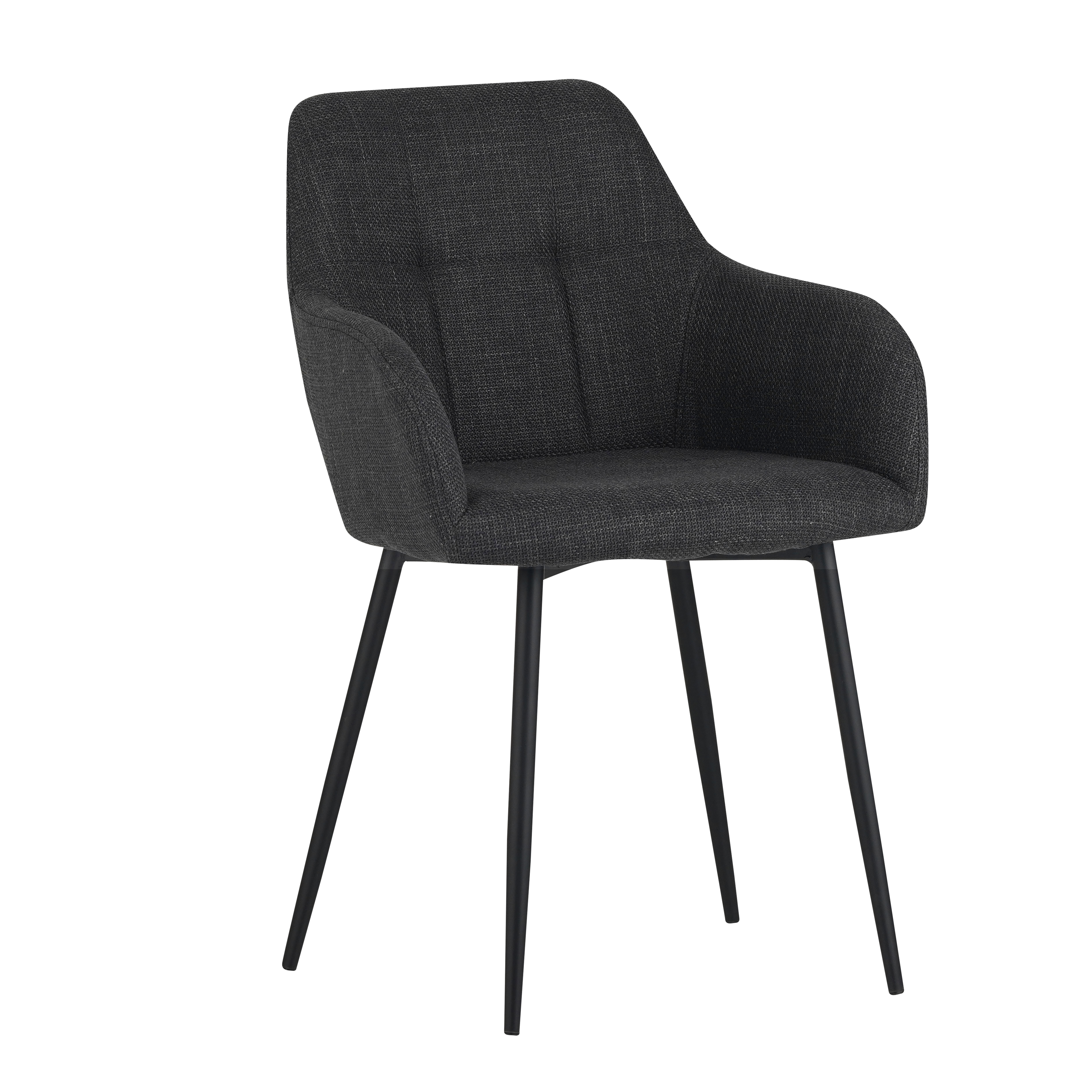Vierfußstuhl, Microfaser anthrazit - MYTREND384