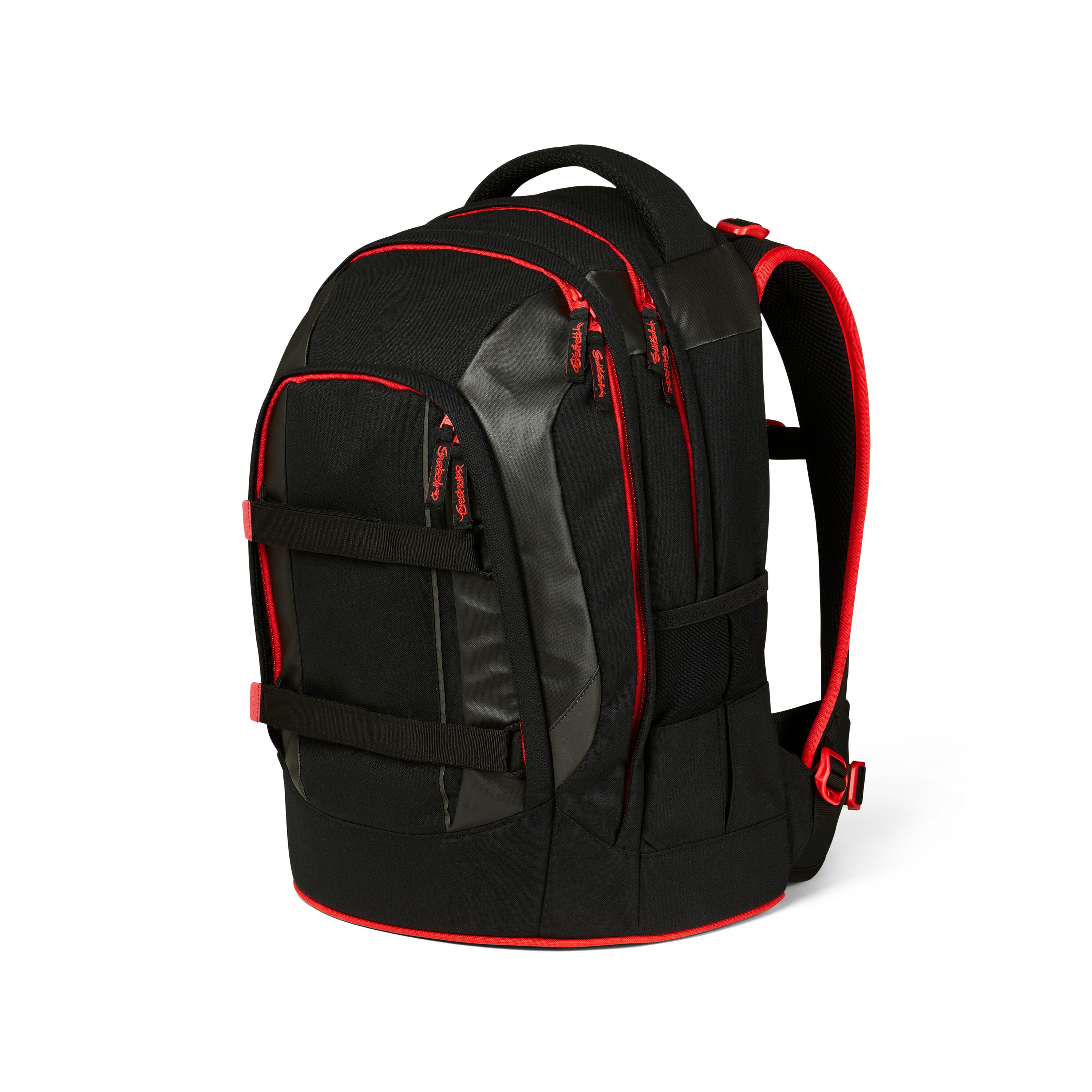 Schulrucksack Fire Phantom - schwarz