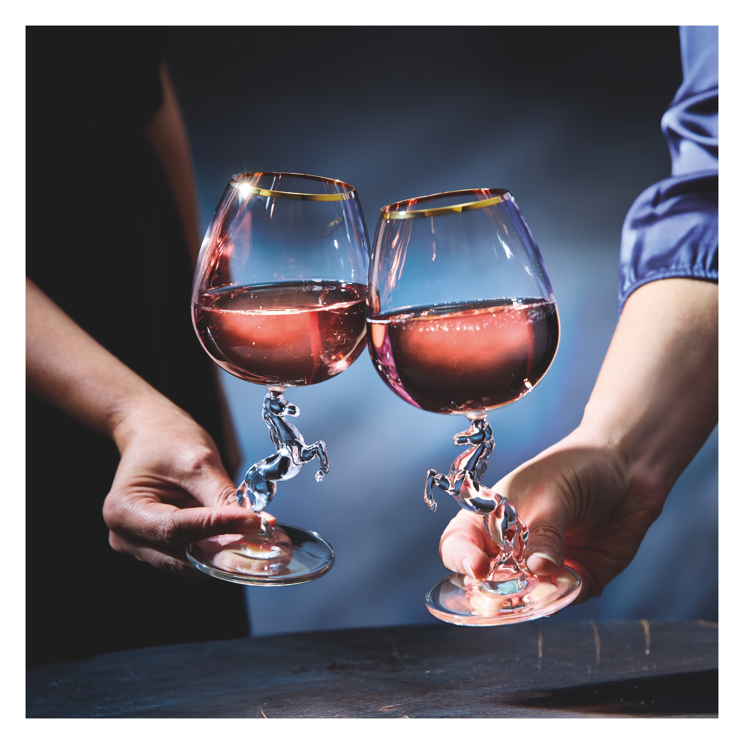 Ritzenhoff Cocktailglas Reitkristall - Steigendes Pferd