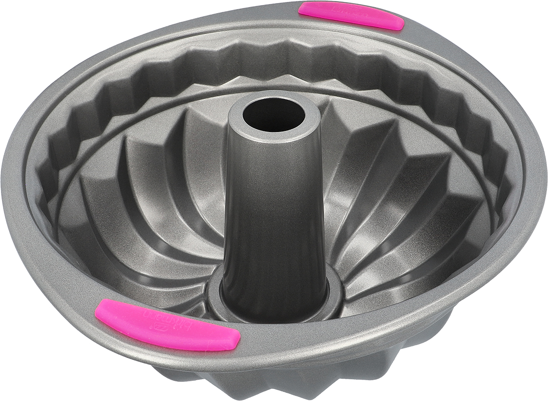 Gugelhupfform mit Griff Ø ca. 24cm, Höhe ca. 12cm  - mit Antihaftbeschichtung