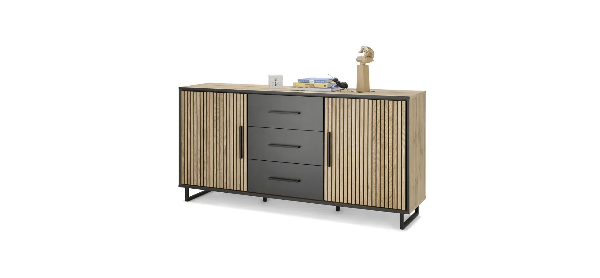 Sideboard, Eiche, B 163 cm - Ela