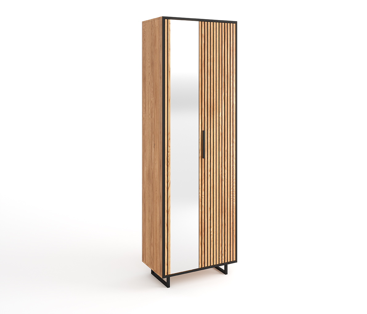 Garderobenschrank, Eiche, 2-trg. - Ela