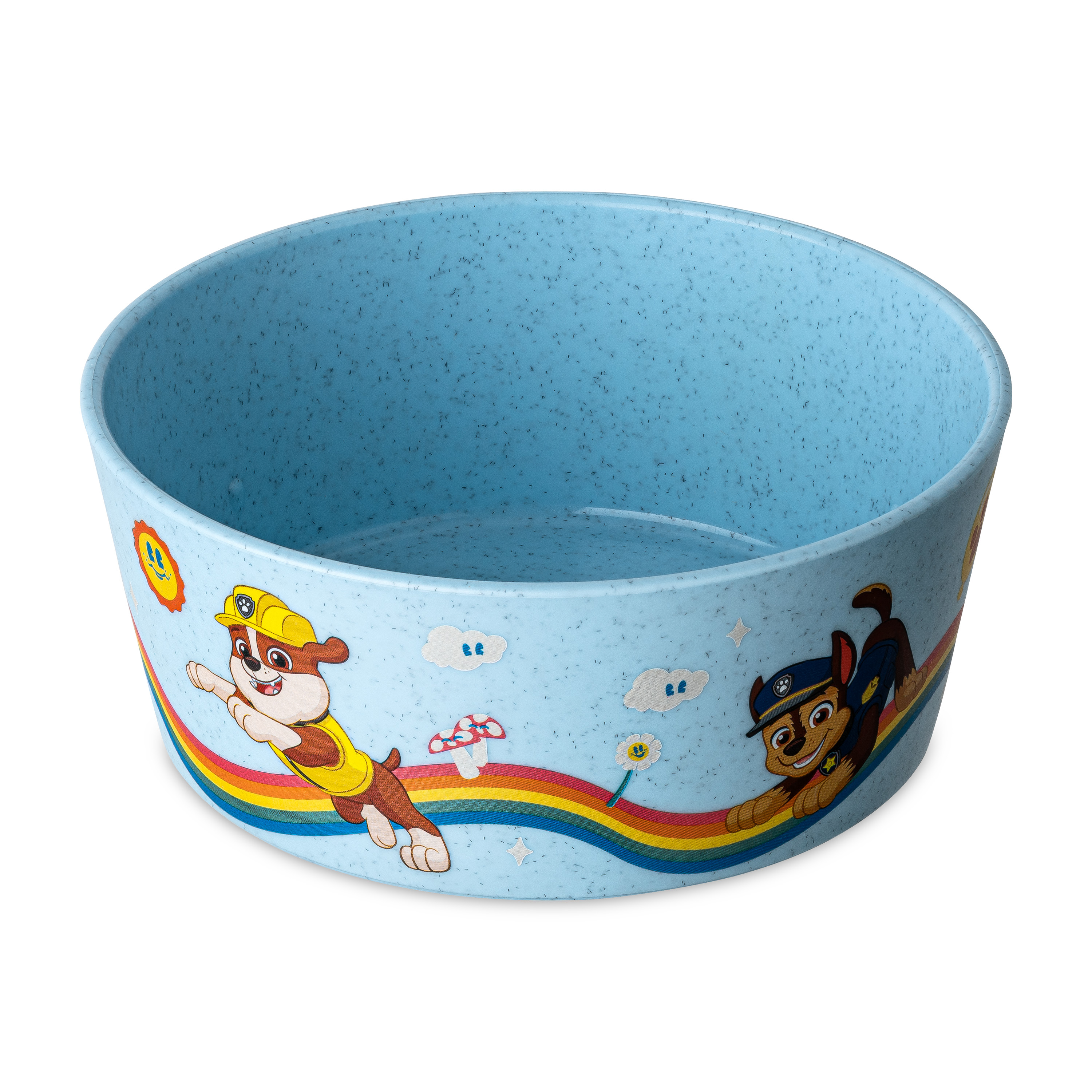 Schale 400ml, organic sky blue paw patrol - formschön, stapelbar, 100% CO2-neutral