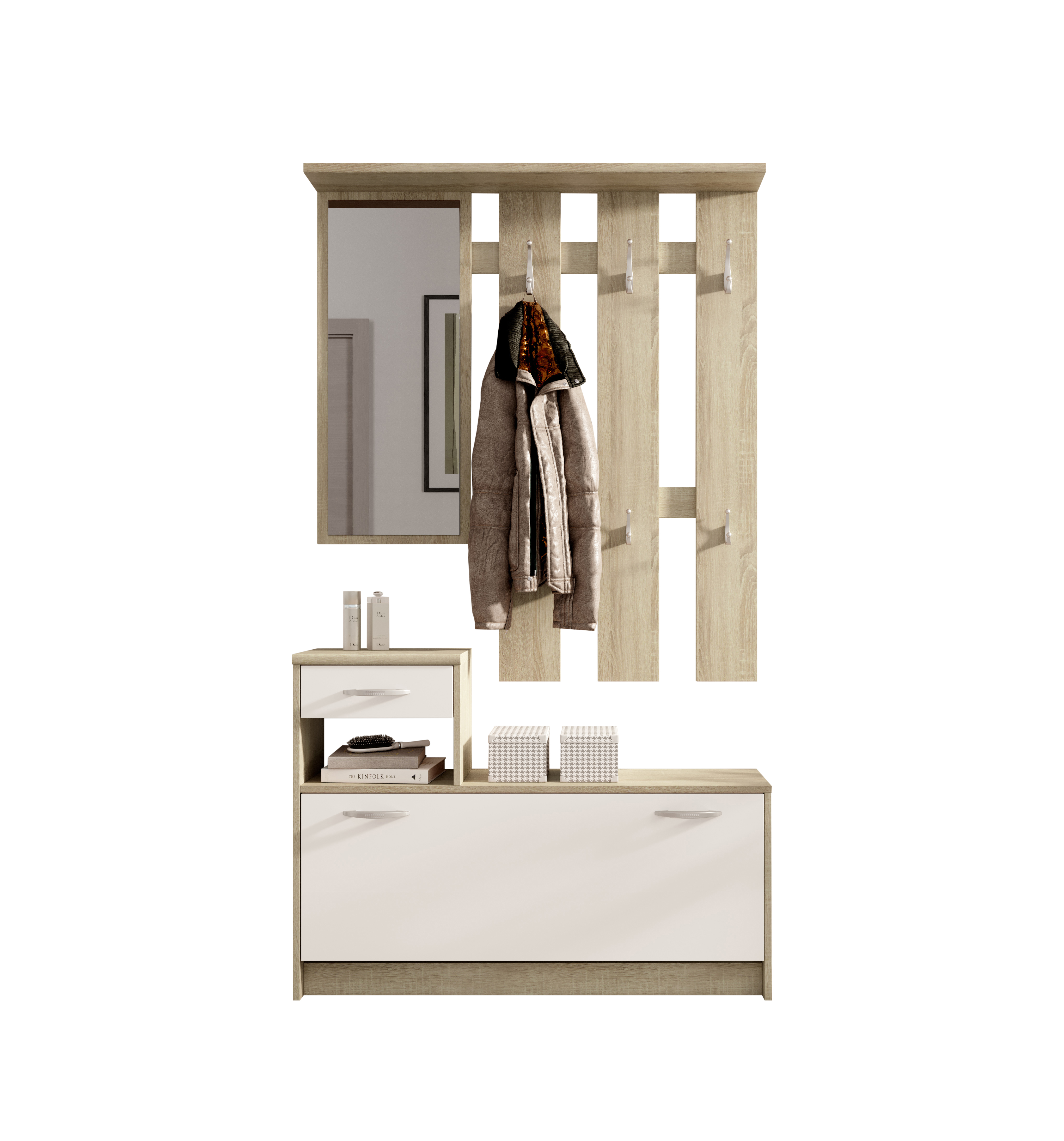 Garderobe, Eiche Sonoma Dekor - MyStyle 6017