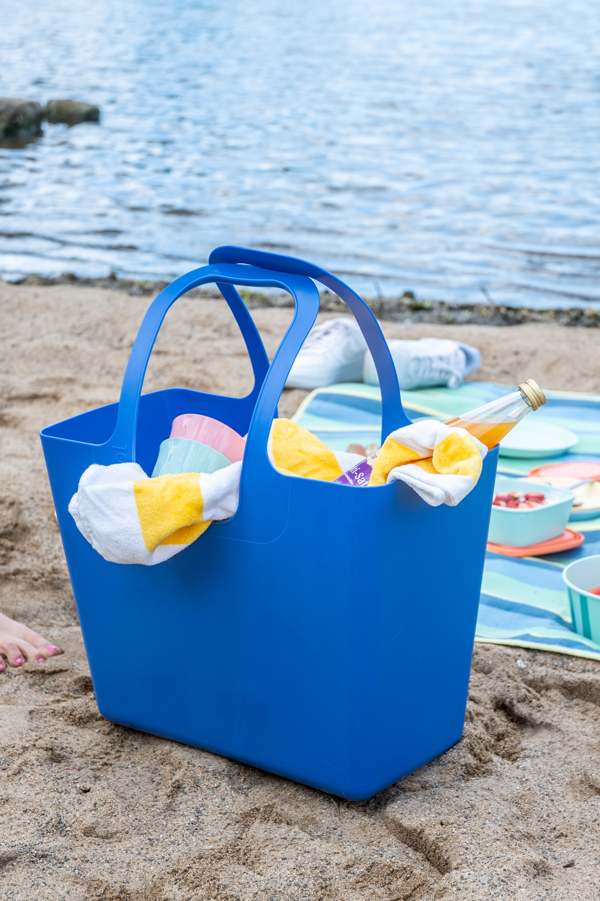 Shopper "Tasche XL" - strong blue, ca. 21,5x44x54cm