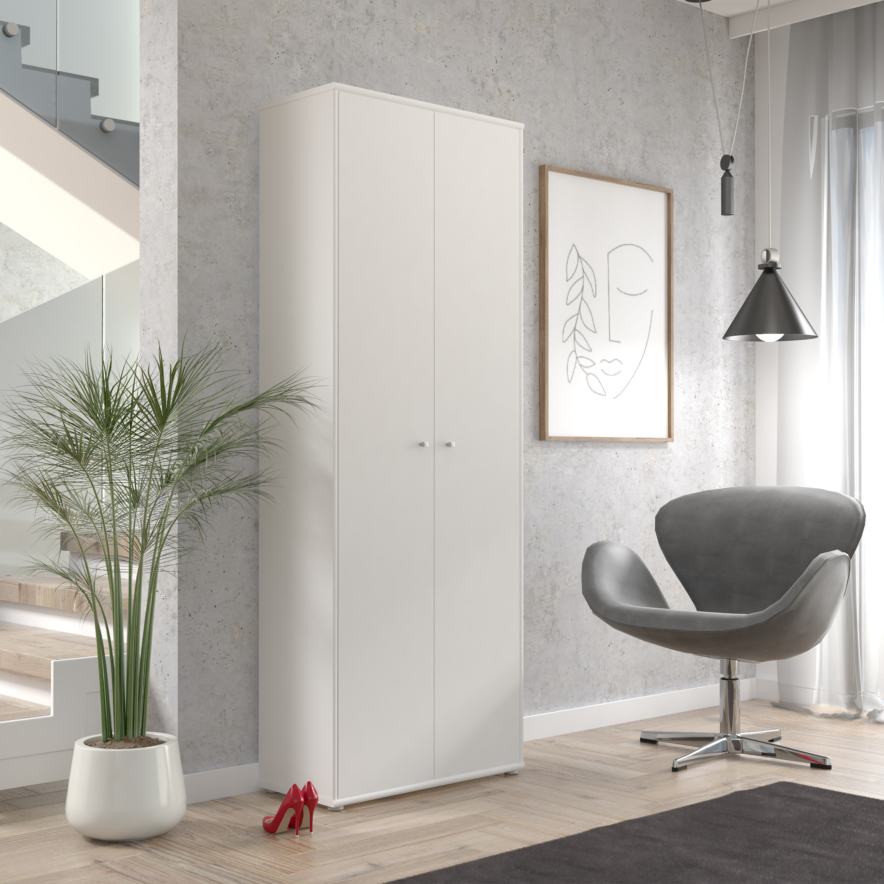 Schrank, weiß - Faik