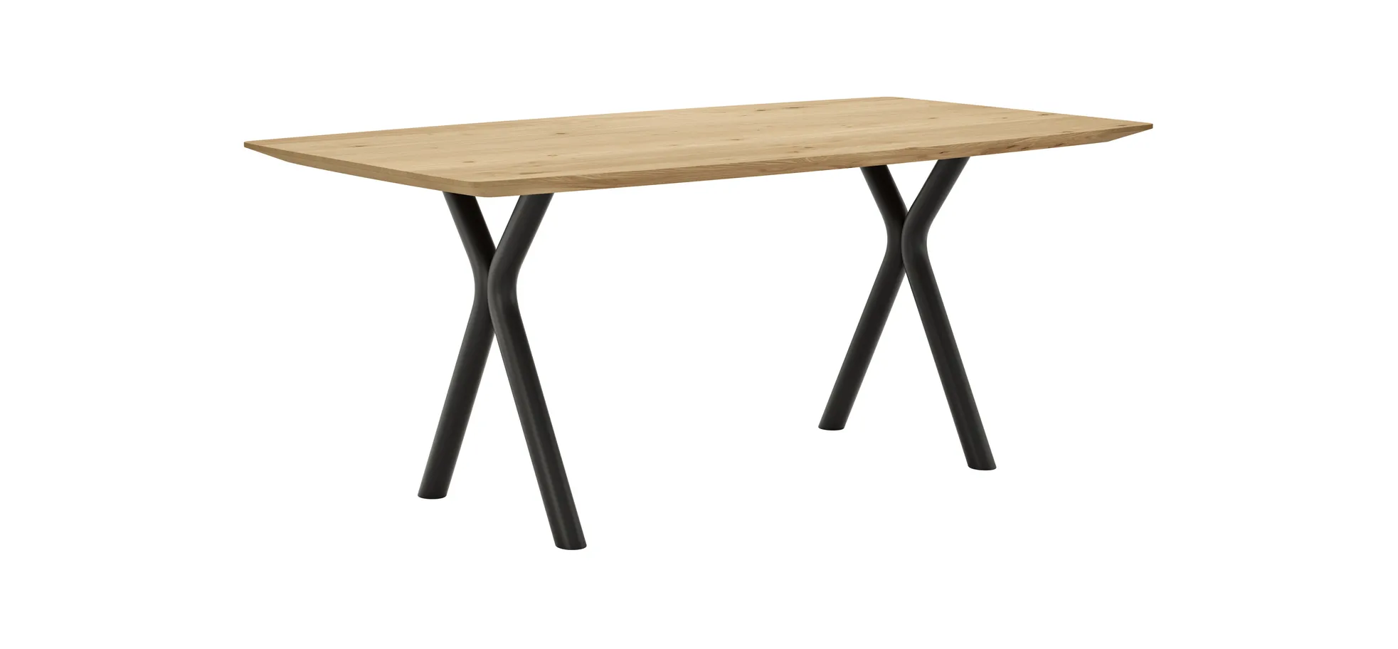 Esstisch 3150 - LB ca. 180x100 cm, Eiche massiv geölt