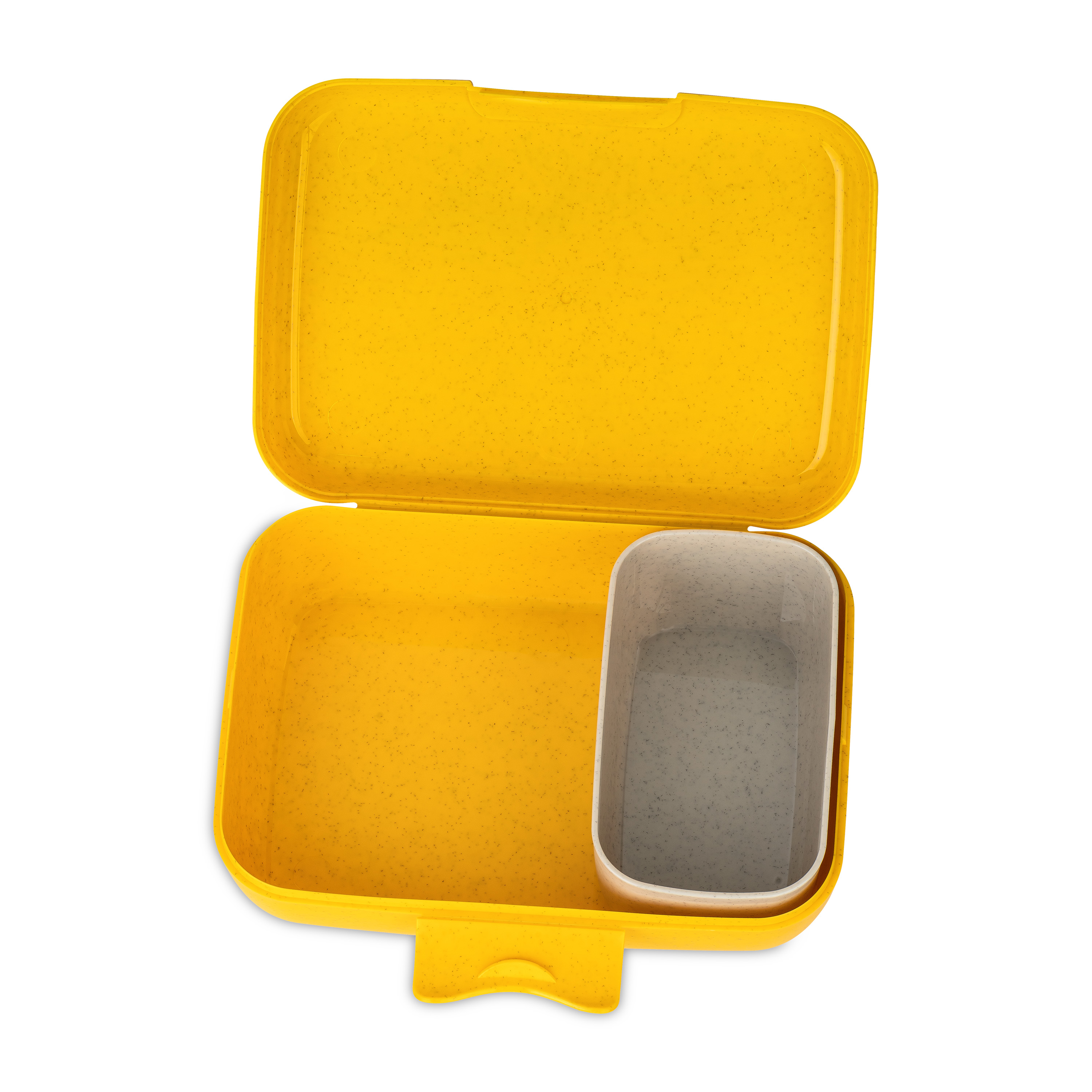 Lunchbox m. Trennschale,  org. yellow paw patrol - leicht, robust, 100% CO2-neutral