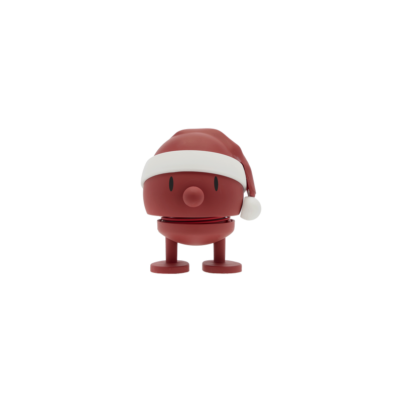 Hoptimist Soft Santa Bumble S Red - ca. 6,1x5,9x7,2cm