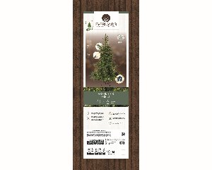 LED Tanne - grün/warmes weiss, PE/PVC, Ø132-H180cm-400L