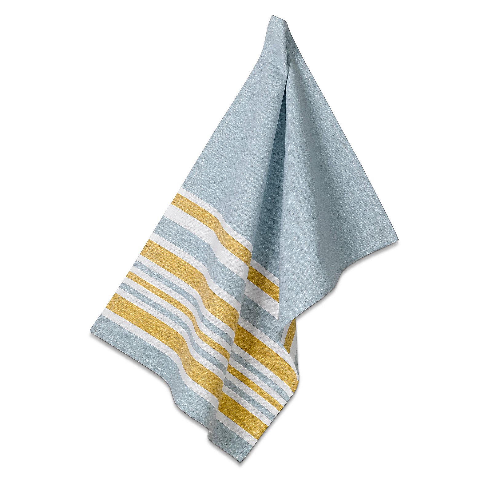 Geschirrtuch Svea 50x70 cm - 100%Baumwolle frostblau Streifen