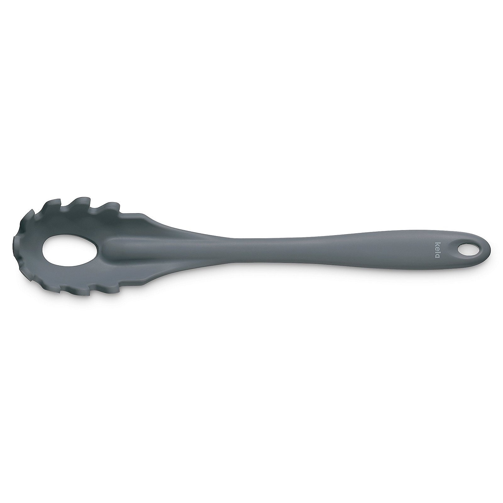 Spaghettilöffel Tom 5,5x28,5 cm - Silikon grau