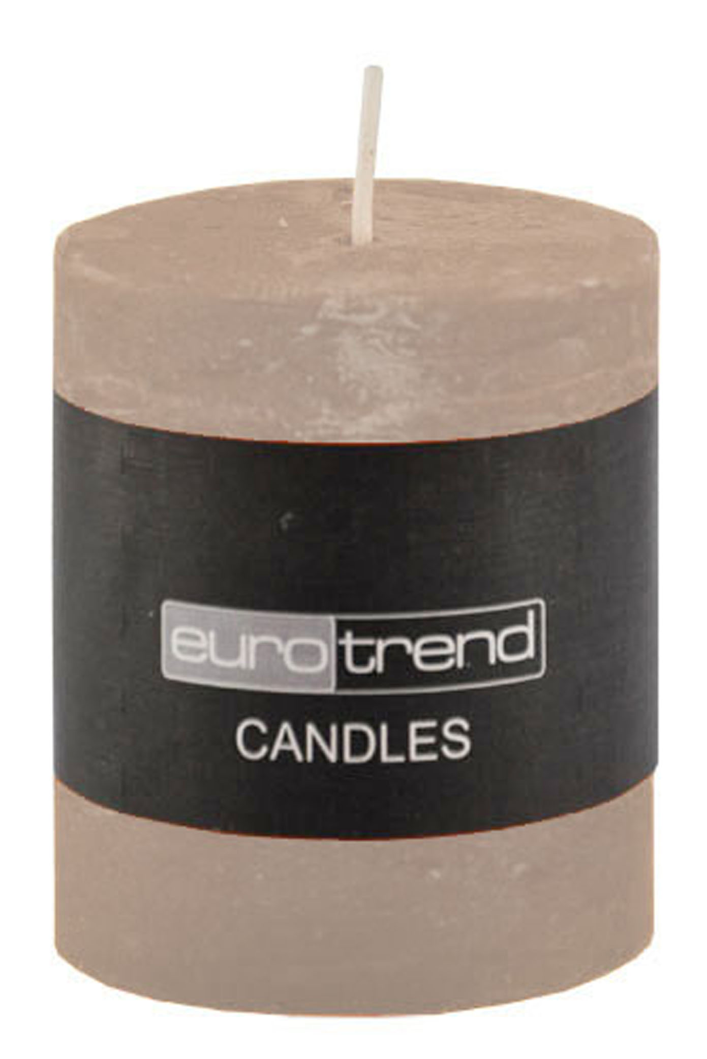 Cylinderkerze Rusti - schlamm 3,8cm Ø, 5cm Hoch