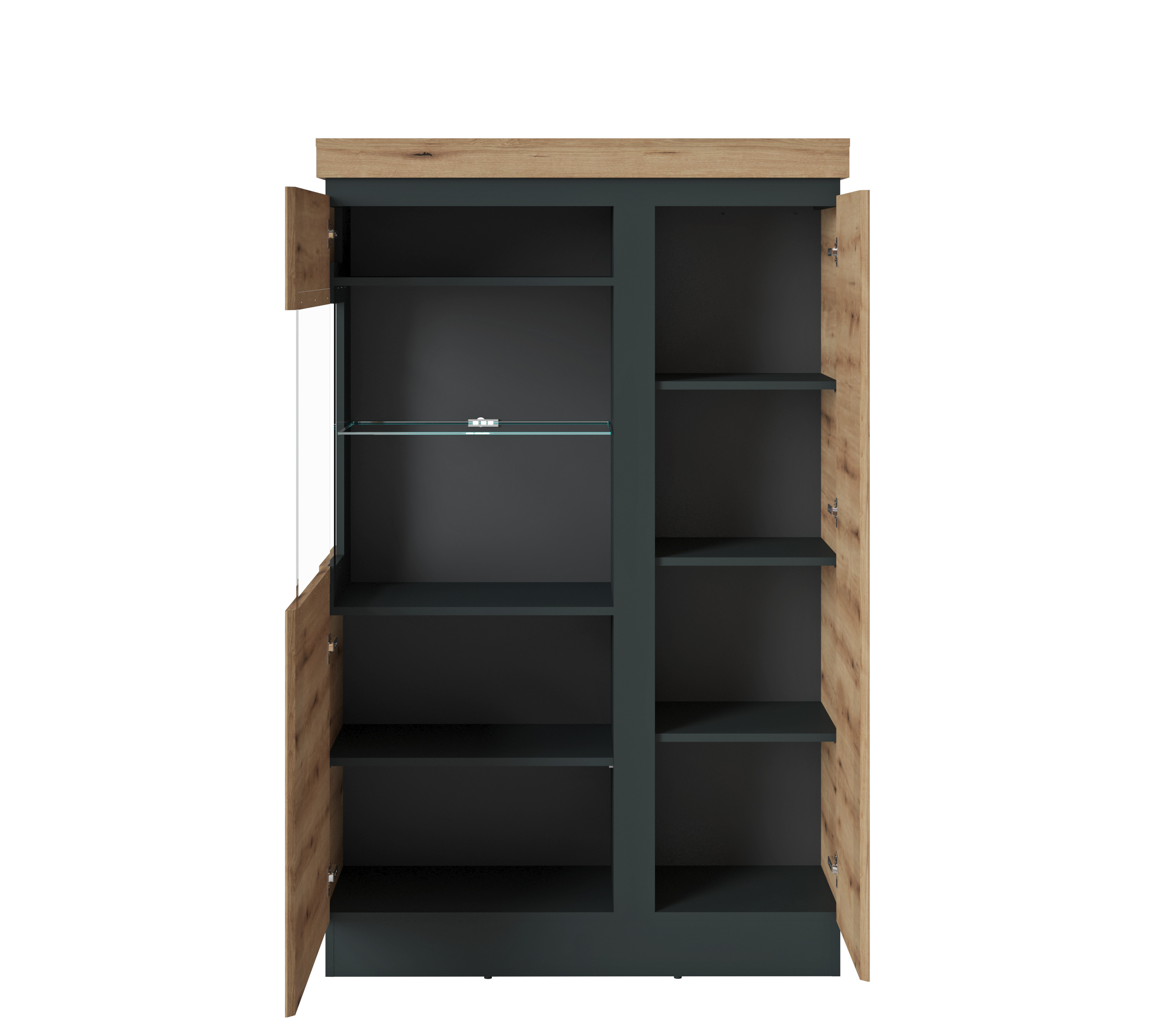 Vitrine, Coast Evoke Eiche - Waca