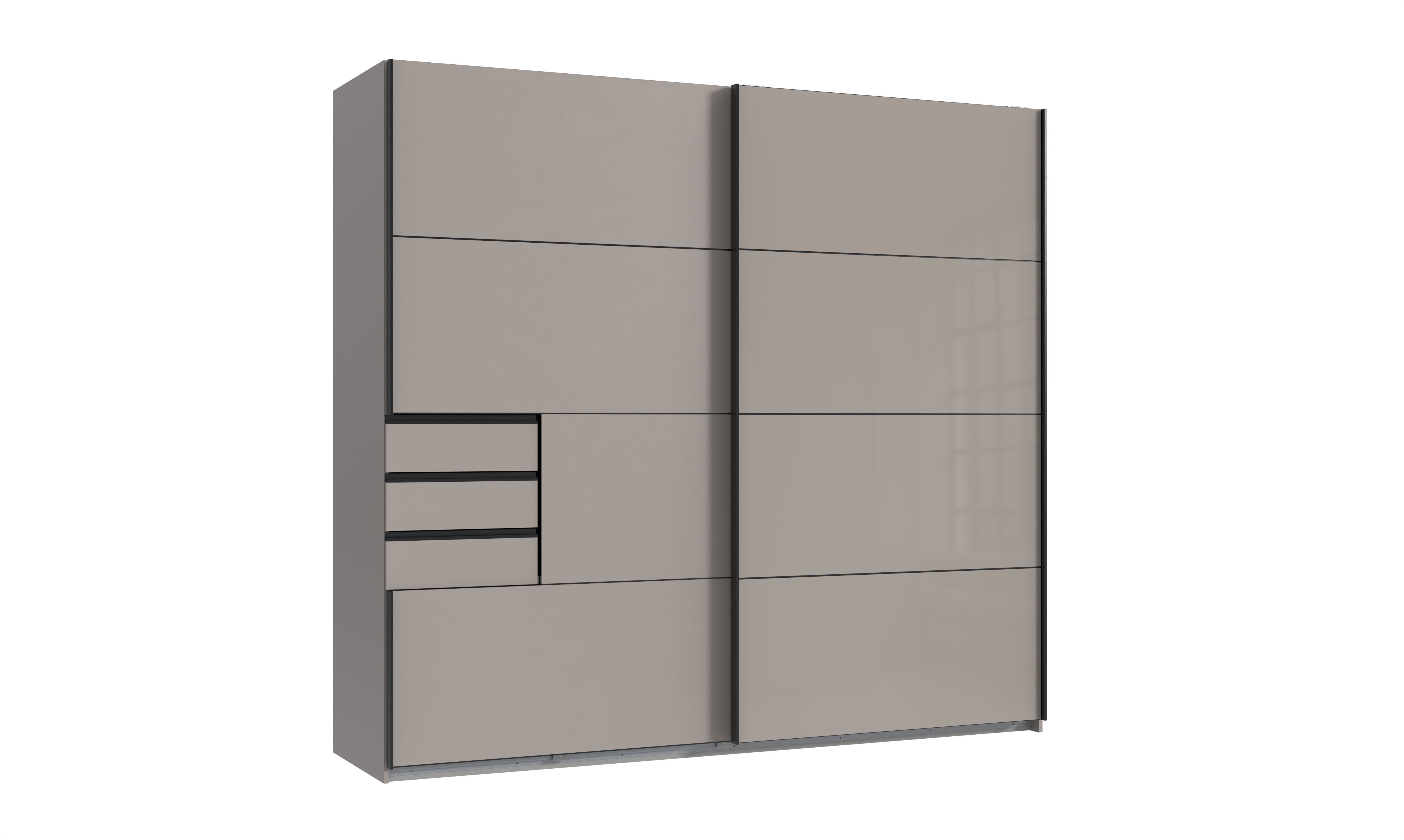 Schwebetürenschrank, saharagrau - MyStyle 3071