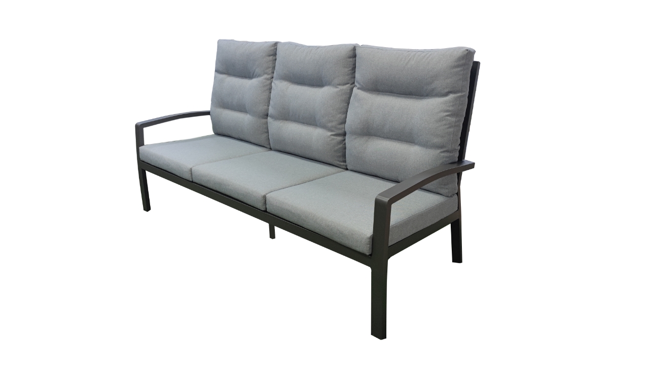 3er-Sofa, Outdoor, mit Sitzauflage - Bondino