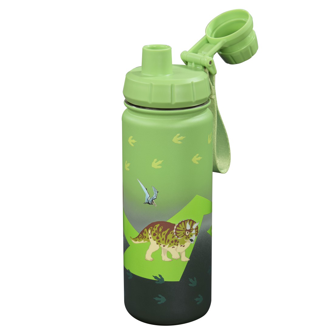 Edelstahl-Trinkflasche "Dino" - ca. 0,5l, isolierend