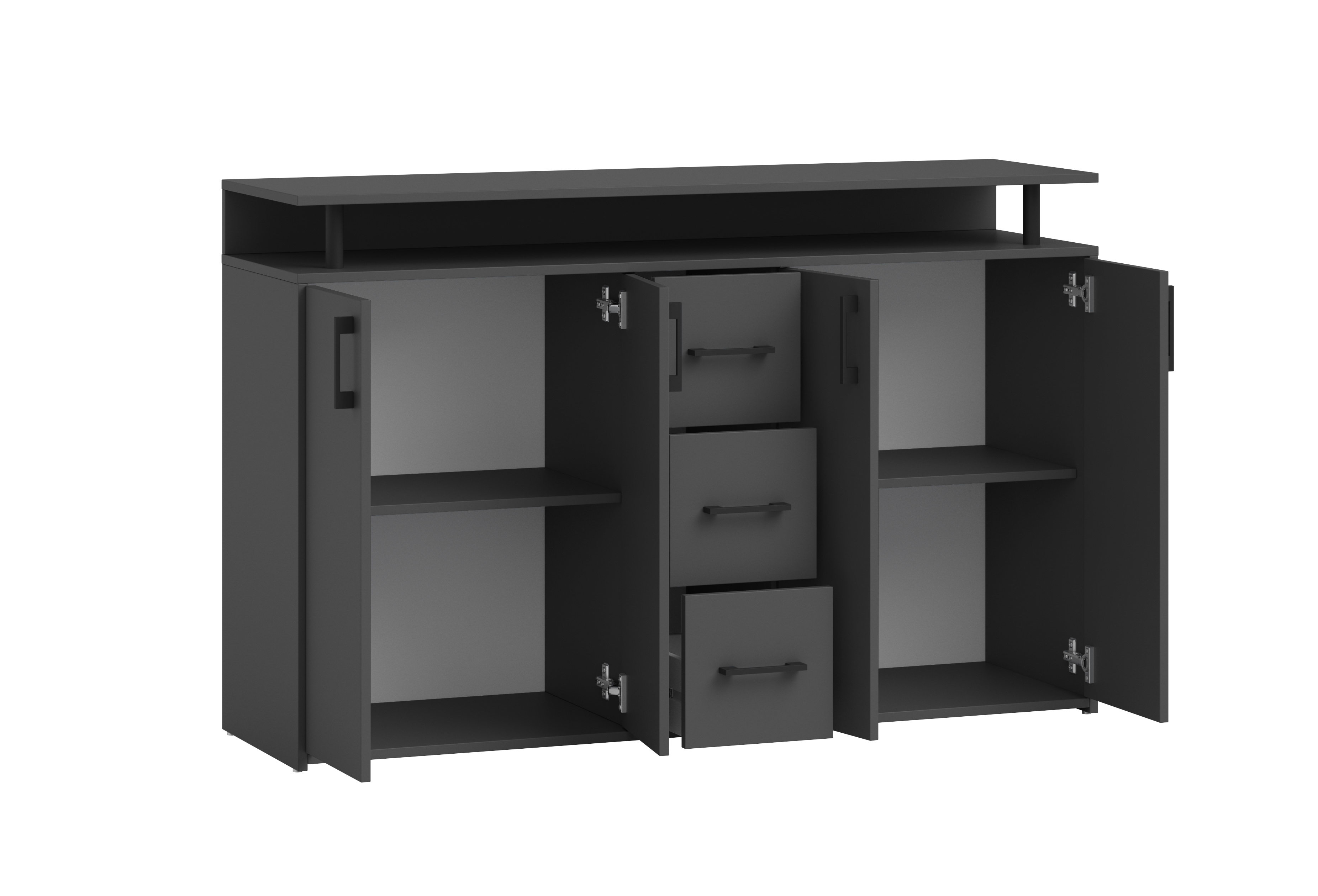Highboard, anthrazit - MyStyle 1027