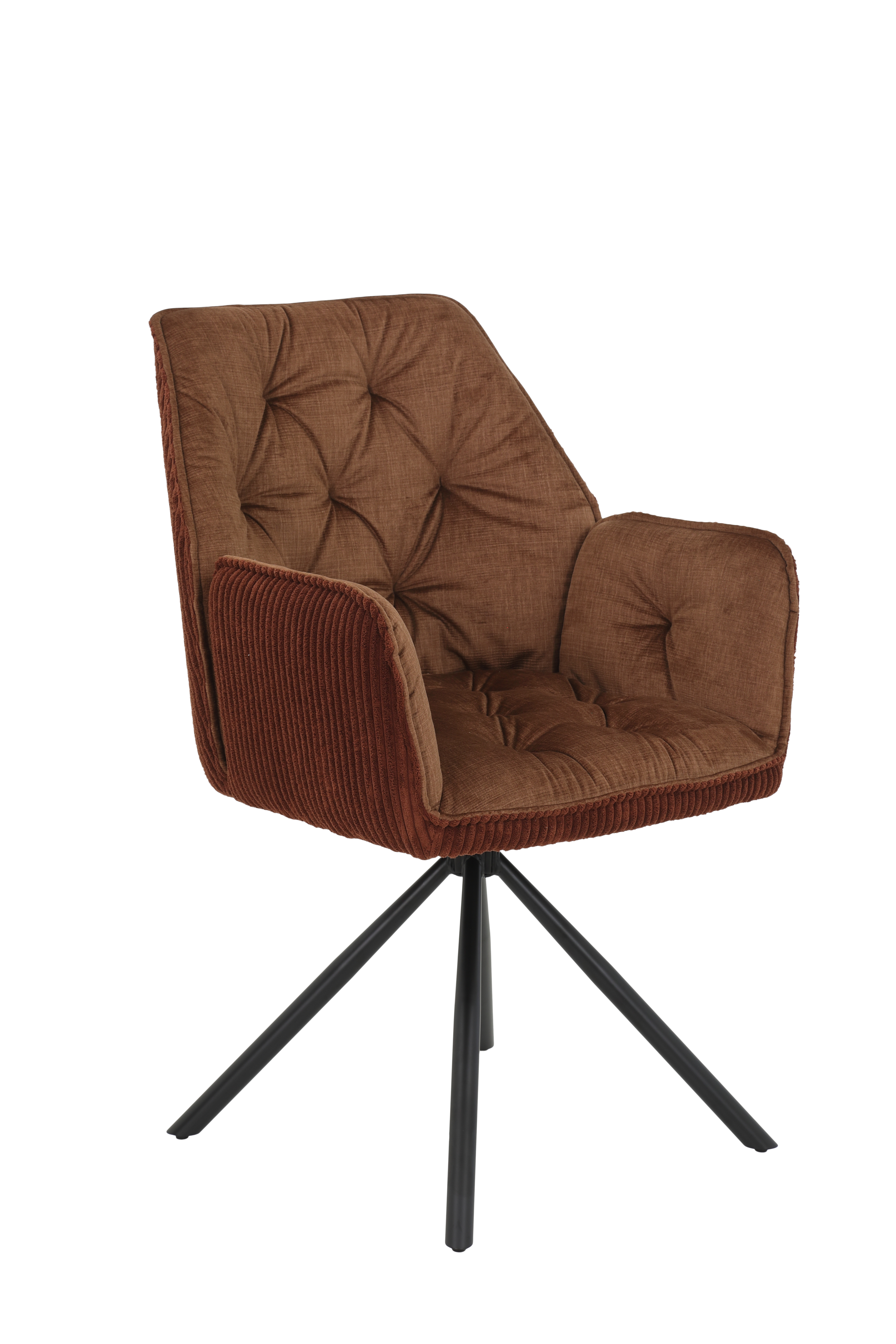 Sessel, Breitcord braun - MYTREND372